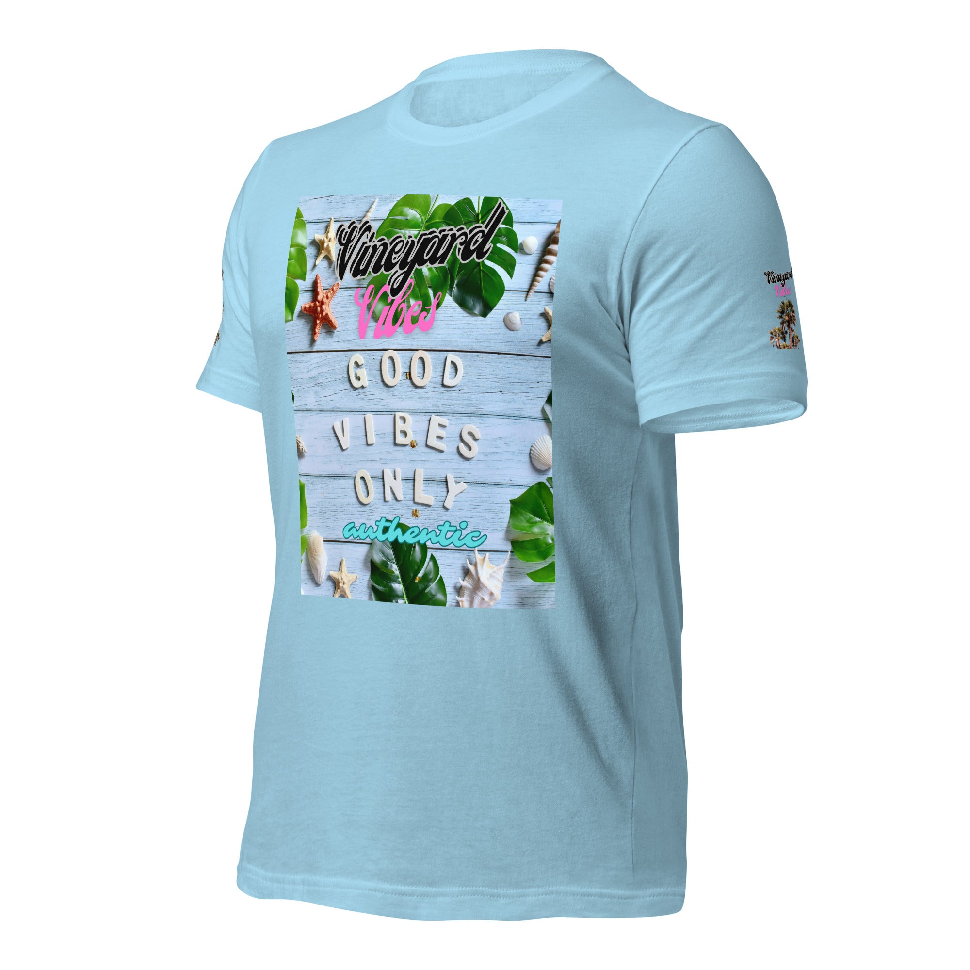 Vineyard Vibes Green Leaf Good Vibes 1.0 - Unisex t-shirt