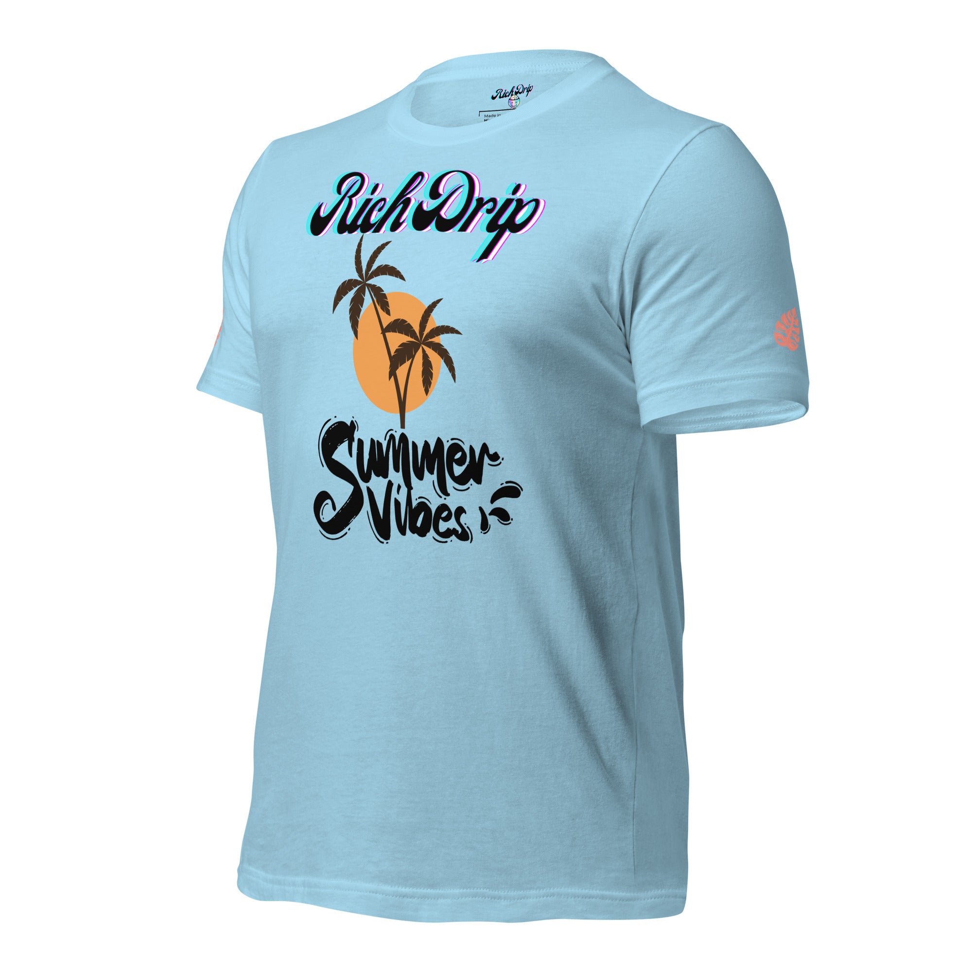 Rich Drip Summer Vibes Logo "Enjoy Every Moment" - Unisex t-shirt