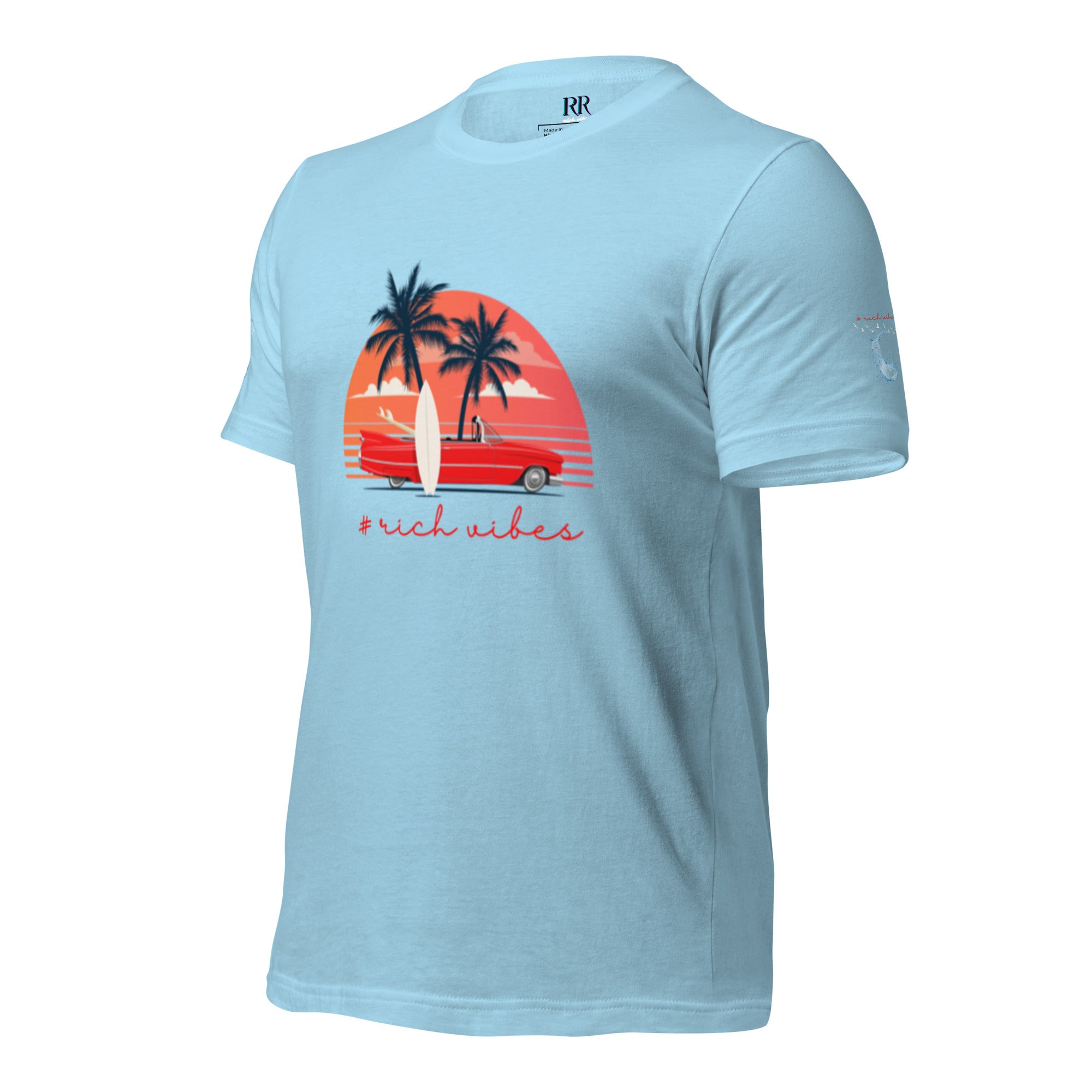 RV5 RR Surfs Up Sunset Classic Pastel - Unisex t-shirt
