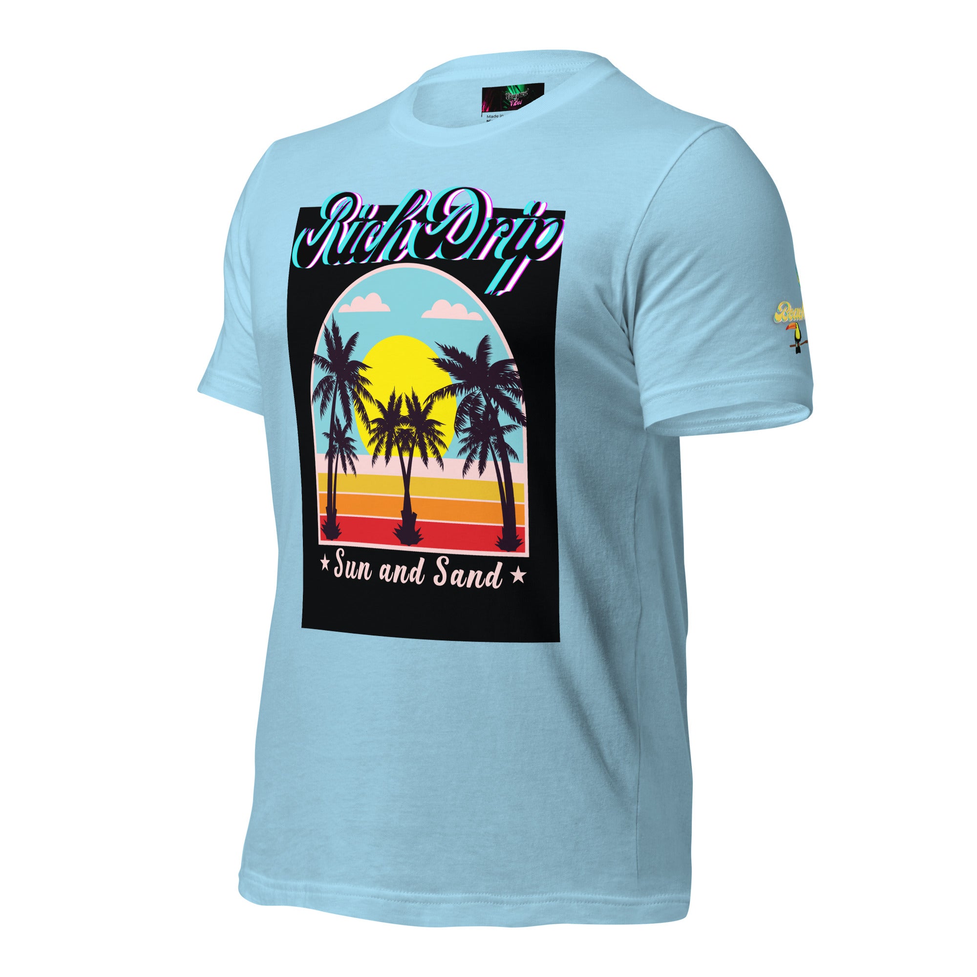 Rich Drip RR Golden Beach Sun and Sand - Unisex t-shirt