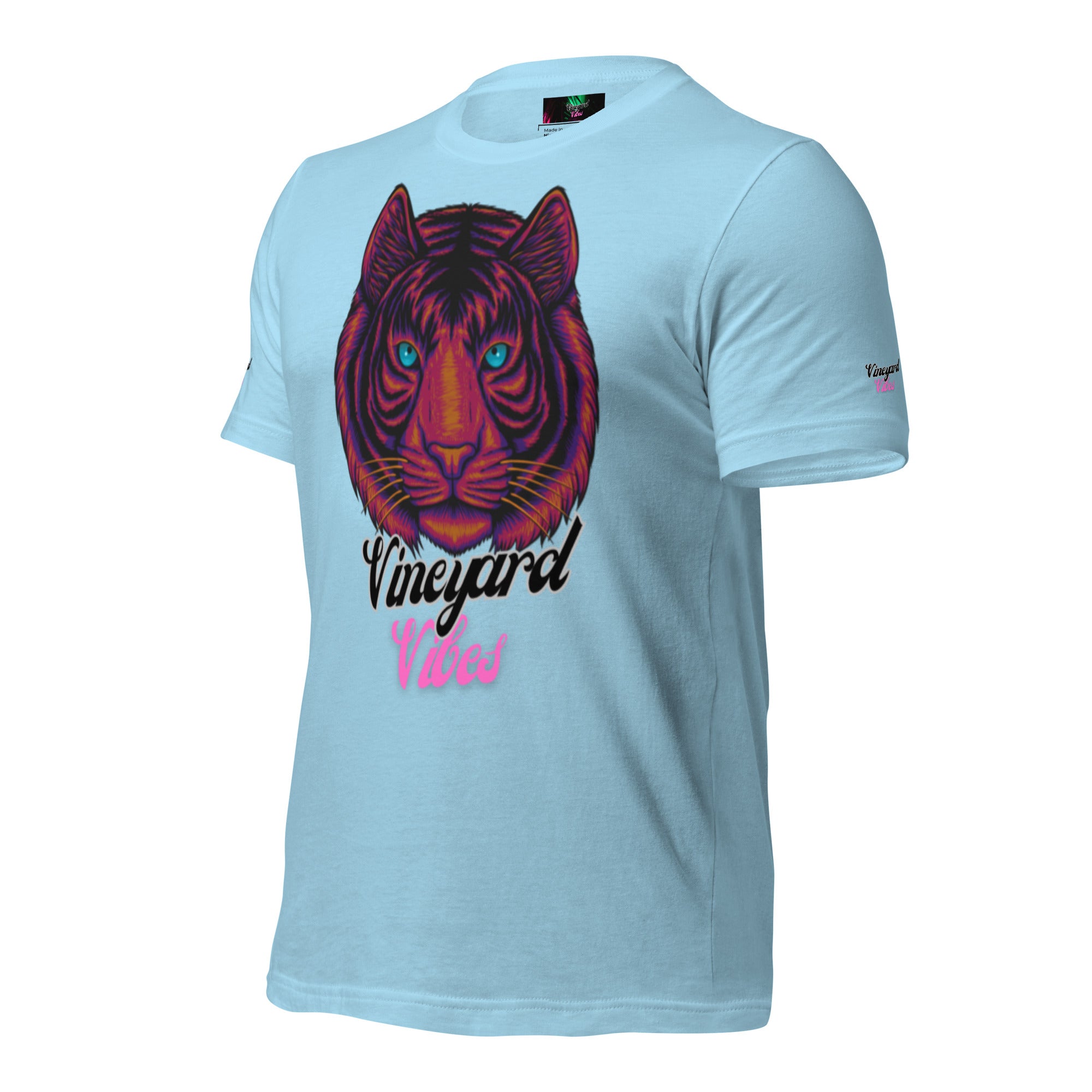 Vineyard Vibes Brand Of The Brave Pink Tiger Pastel - Unisex t-shirt