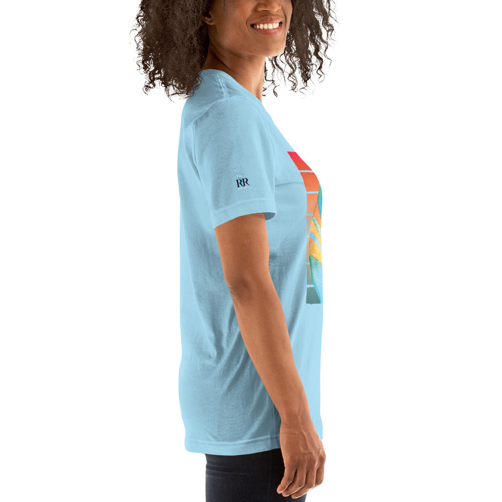 Rich Drip Surf Board Walk - Unisex t-shirt Pastel