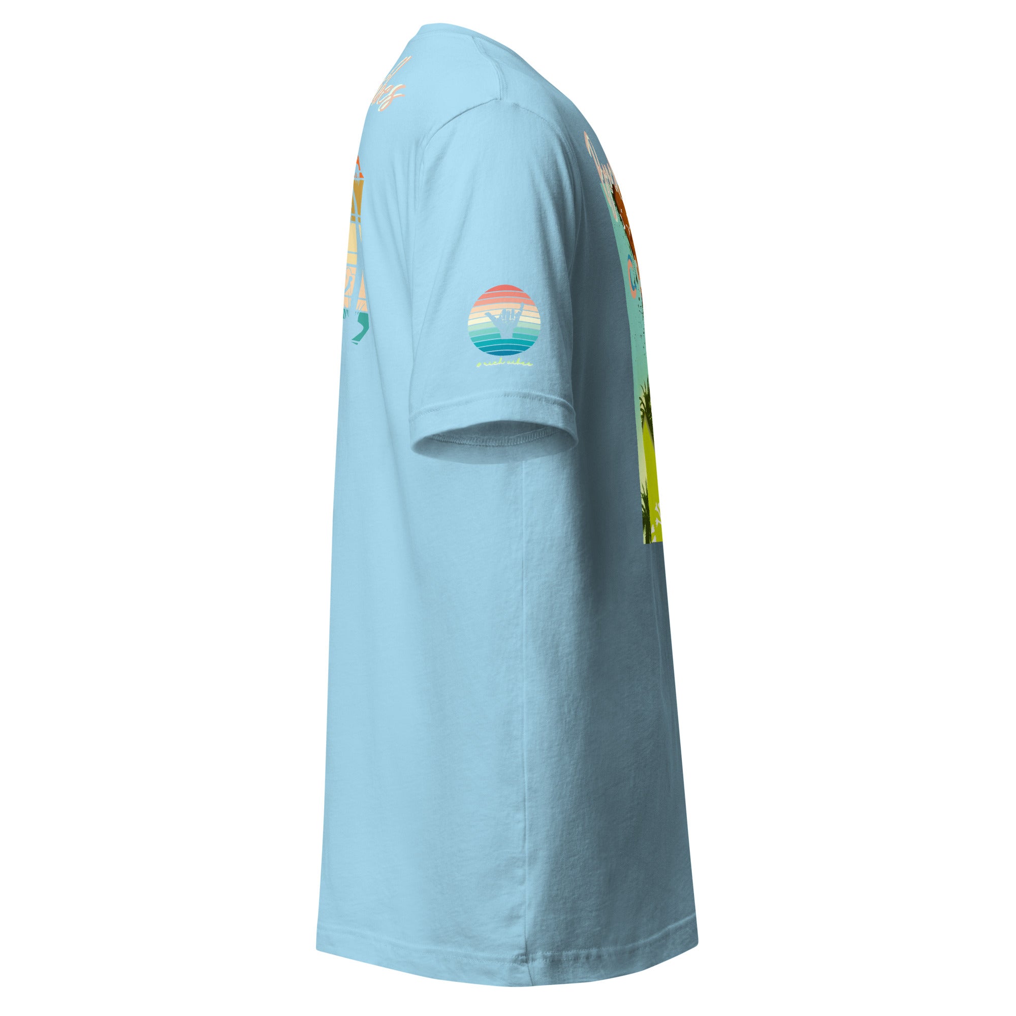 Sunset Vibes Beach Surf Creation 1.0 - Unisex t-shirt Pastel