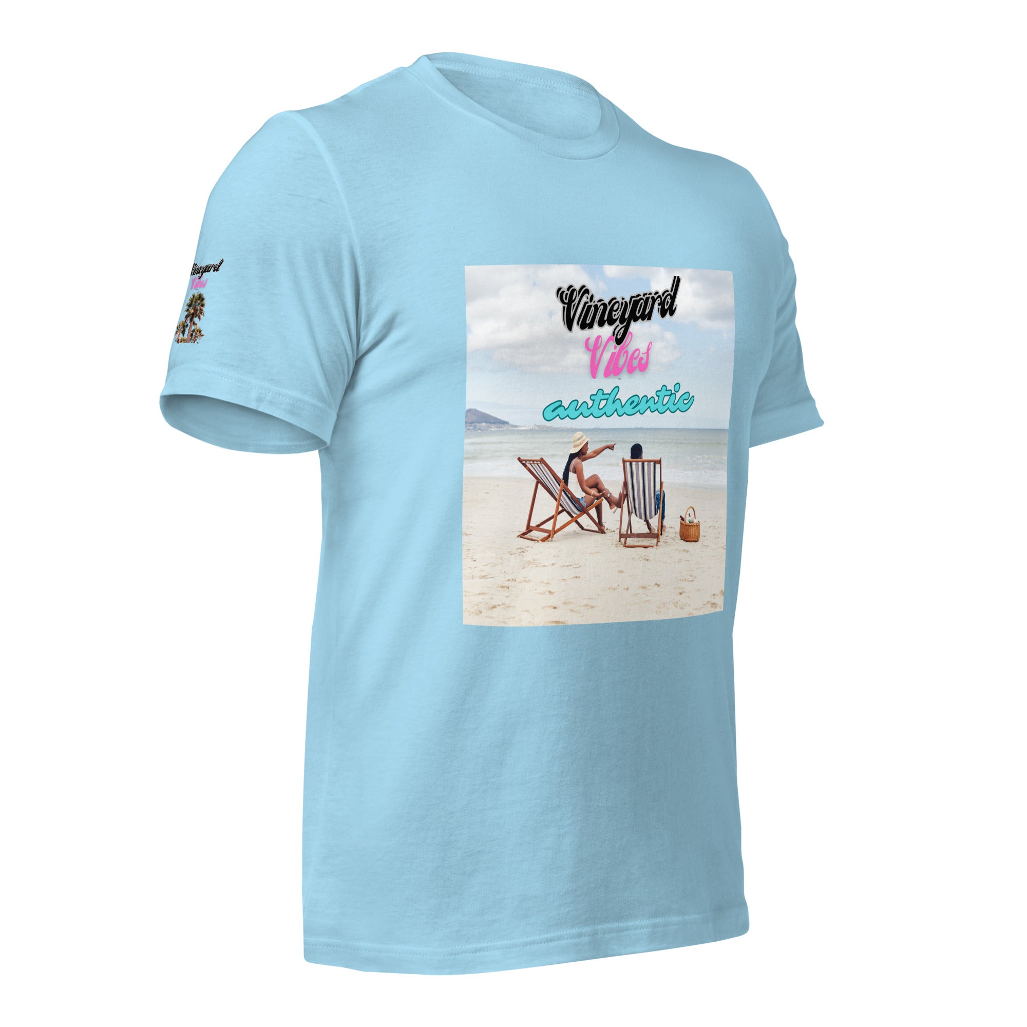 Vineyard Vibes Authentic Beach Front Good Vibes - Unisex t-shirt