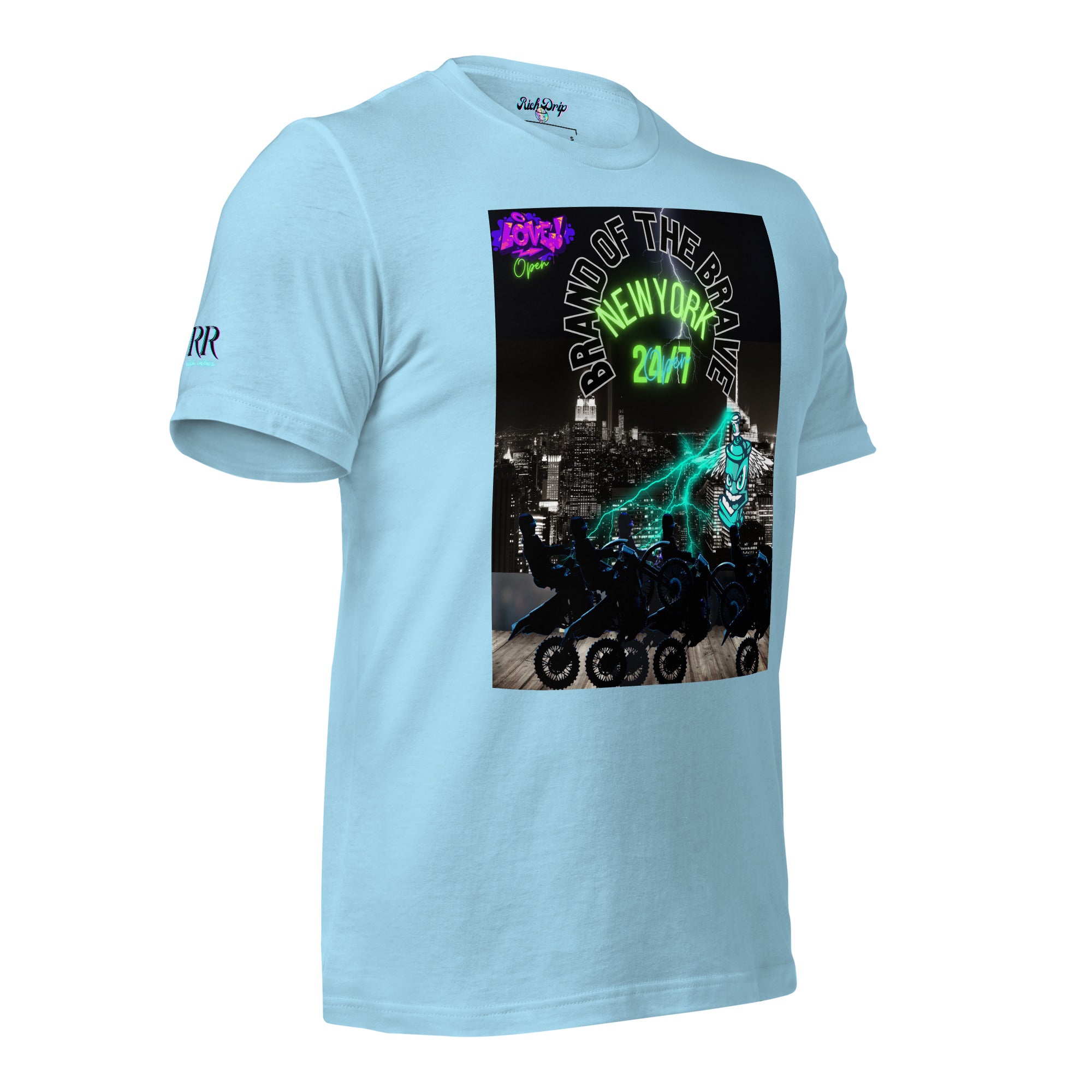 Rich Drip Brand Of The Brave NYC 24/7 - Unisex t-shirt