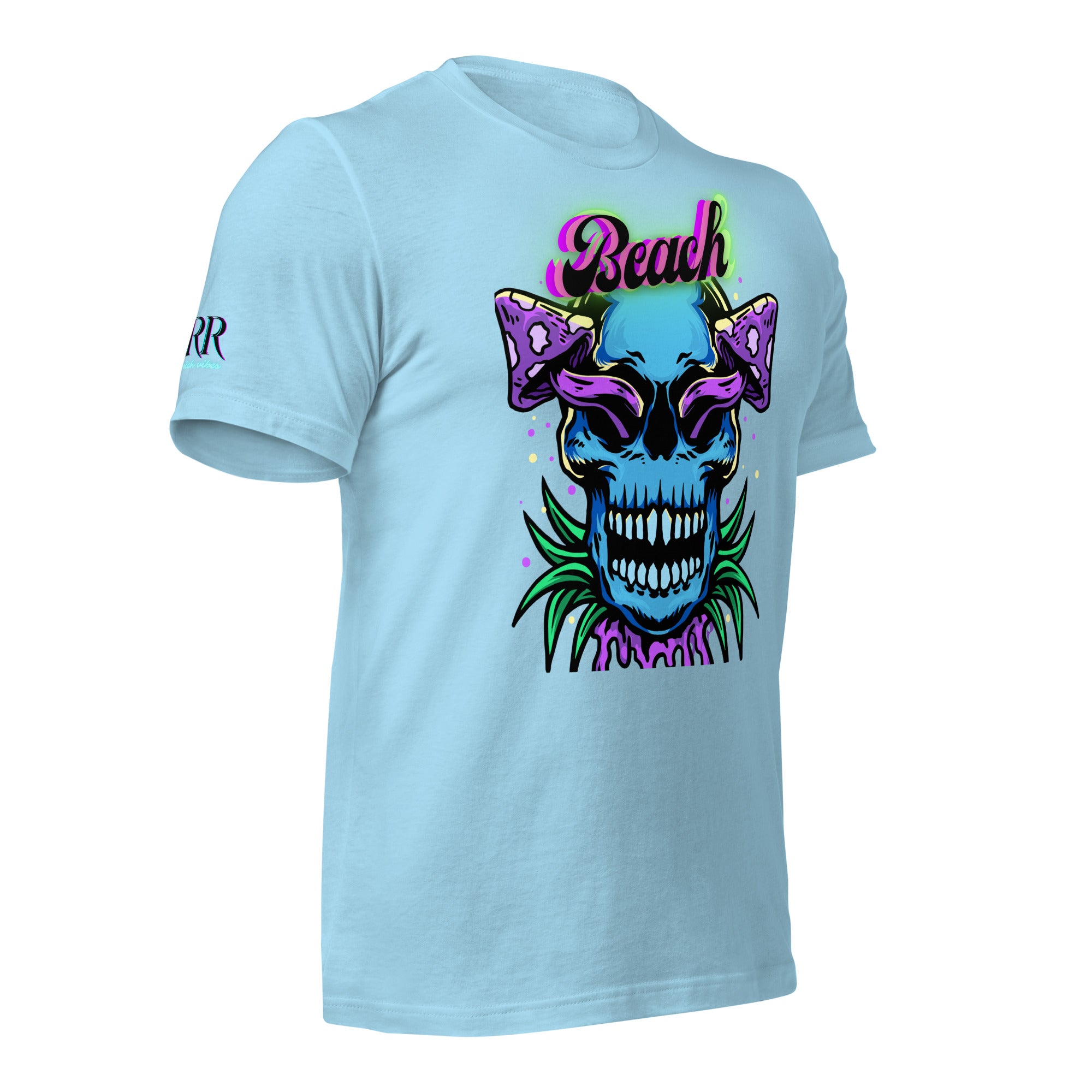 Brand Of The Brave Purple Shroom Skull Vibes - Unisex t-shirt