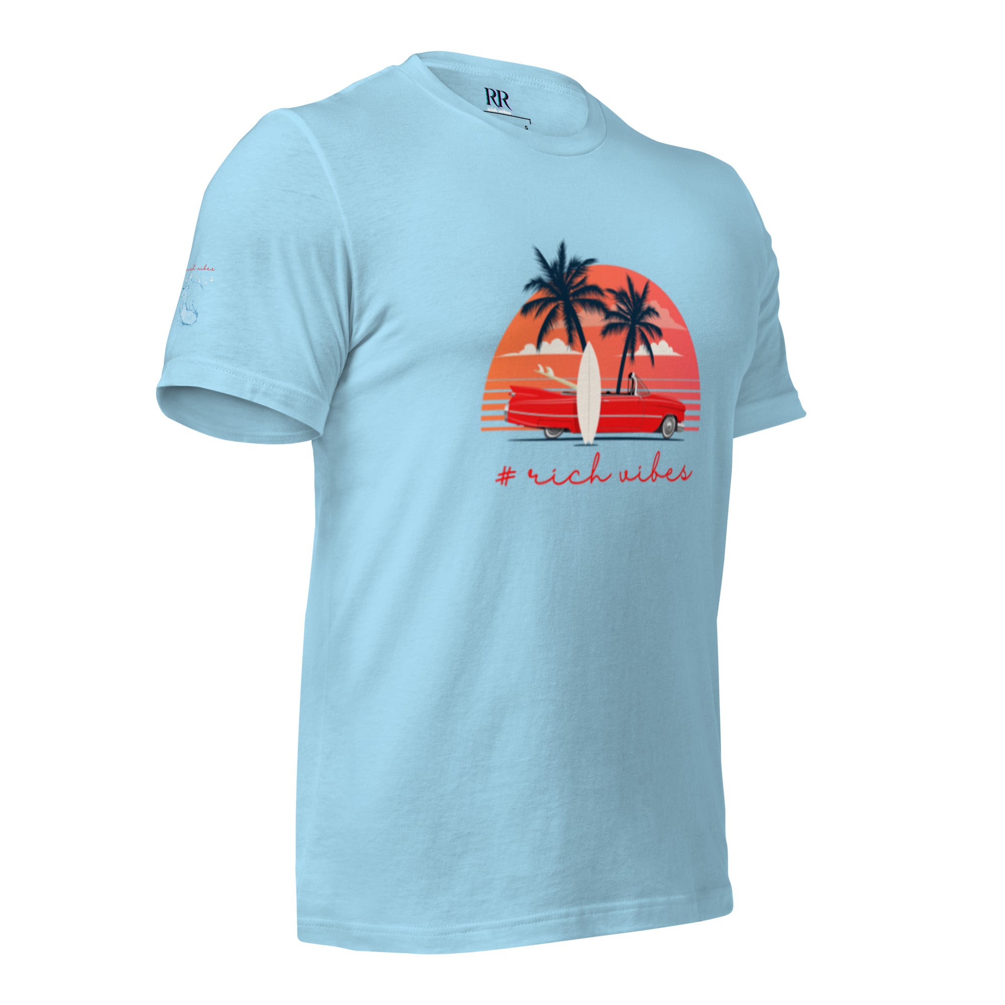 RV5 RR Surfs Up Sunset Classic Pastel - Unisex t-shirt