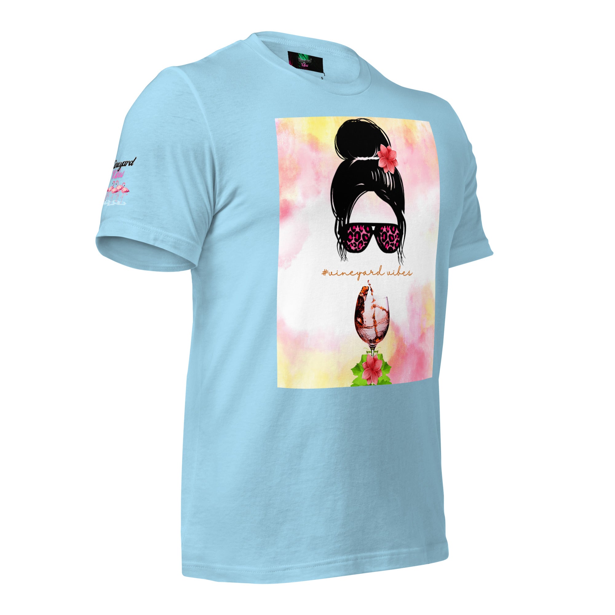 Vineyard Vibes Water Colors Pastel - Unisex t-shirt