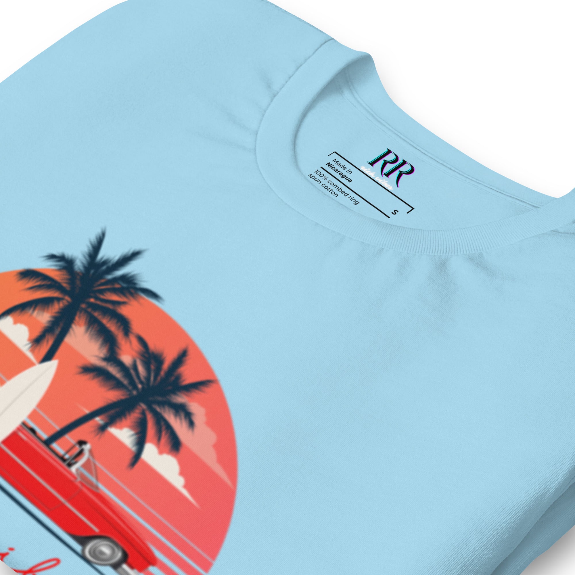 RV5 RR Surfs Up Sunset Classic Pastel - Unisex t-shirt