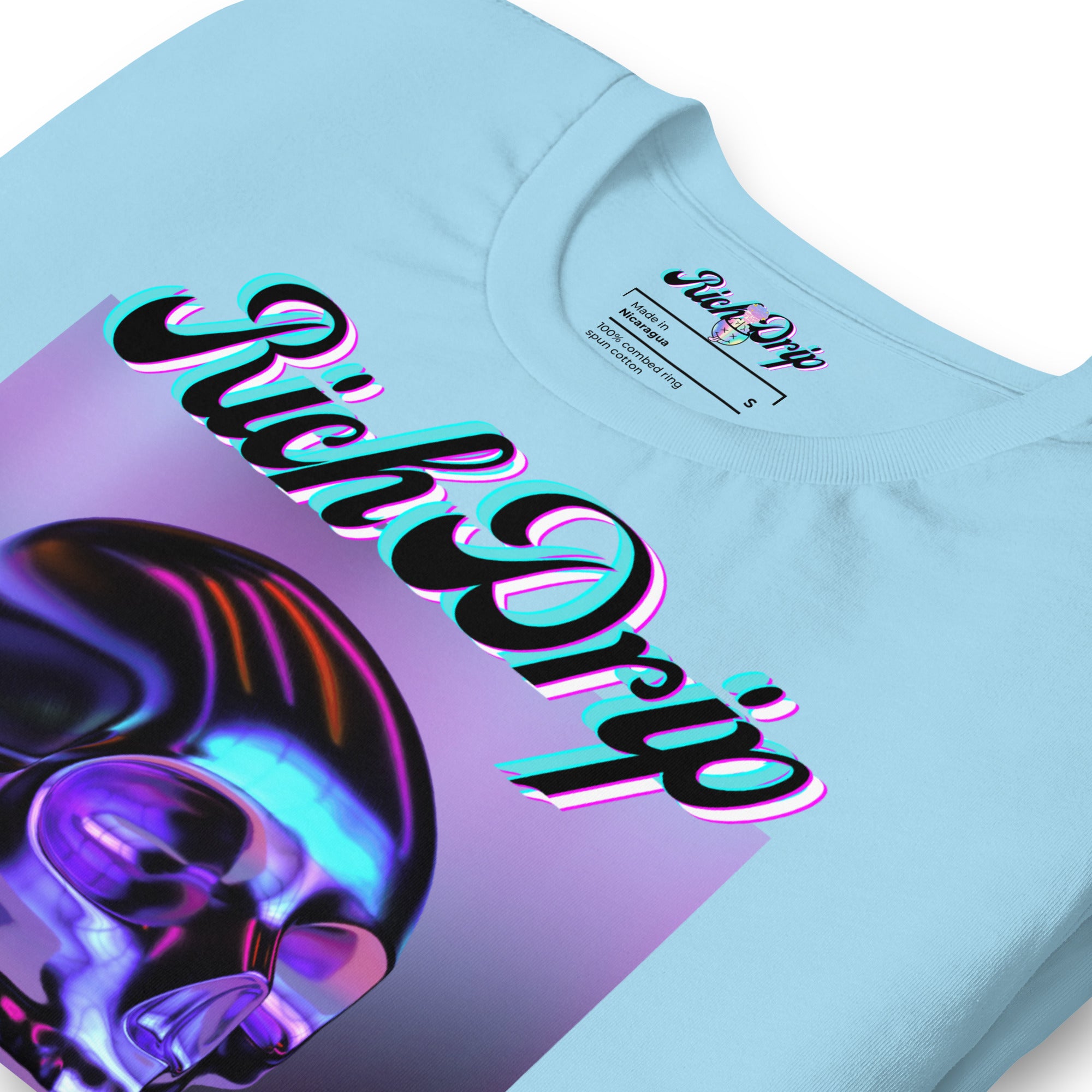 Rich Drip Drippy Metal Skull 2.0 - Unisex t-shirt