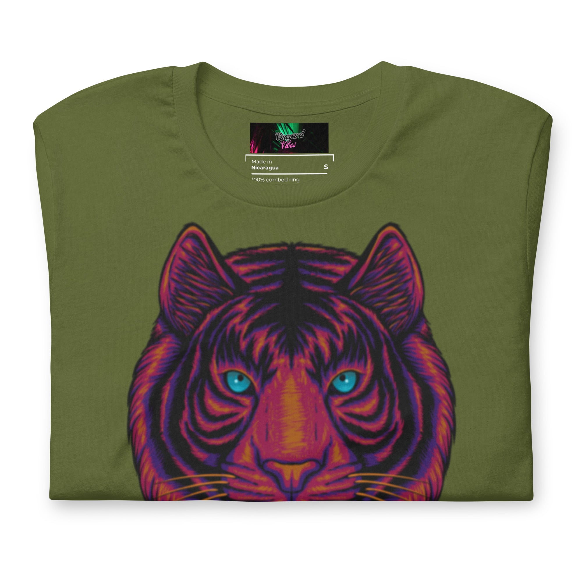 Vineyard Vibes Brand Of The Brave Pink Tiger - Unisex t-shirt