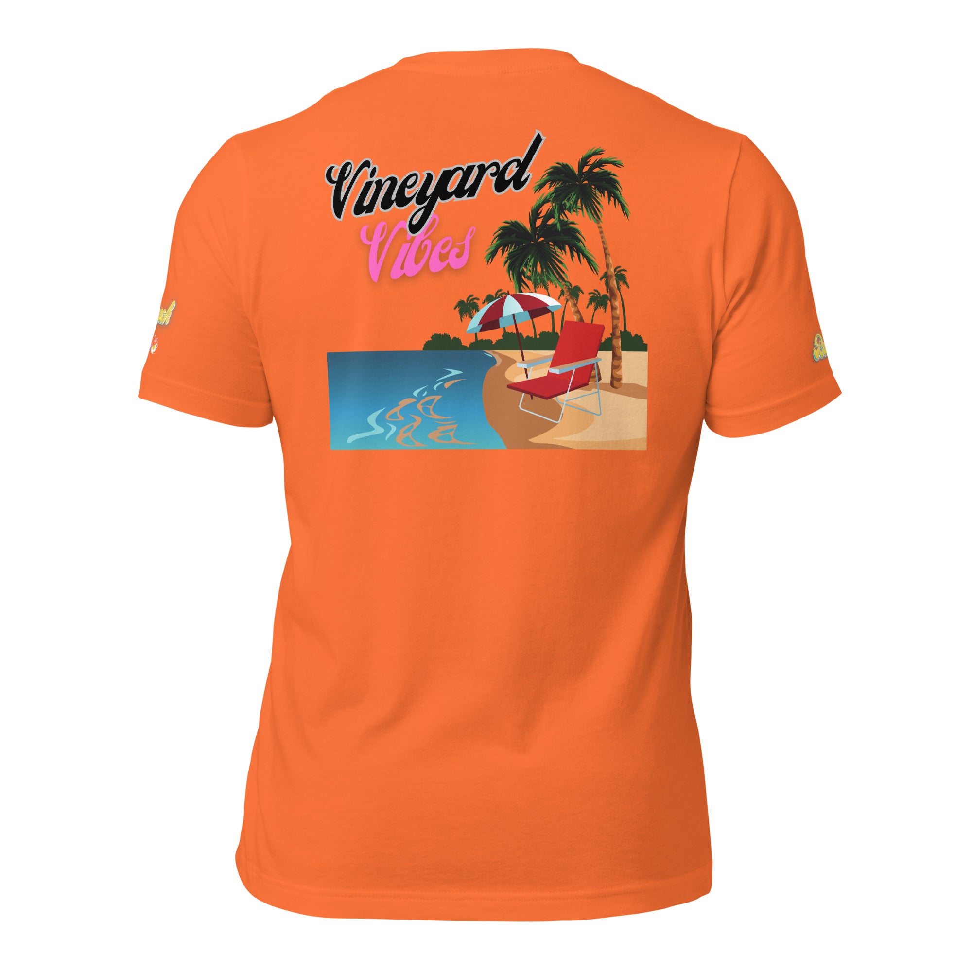 Vineyard Vibes Golden Beach Sun and Sand - Pastel Unisex t-shirt