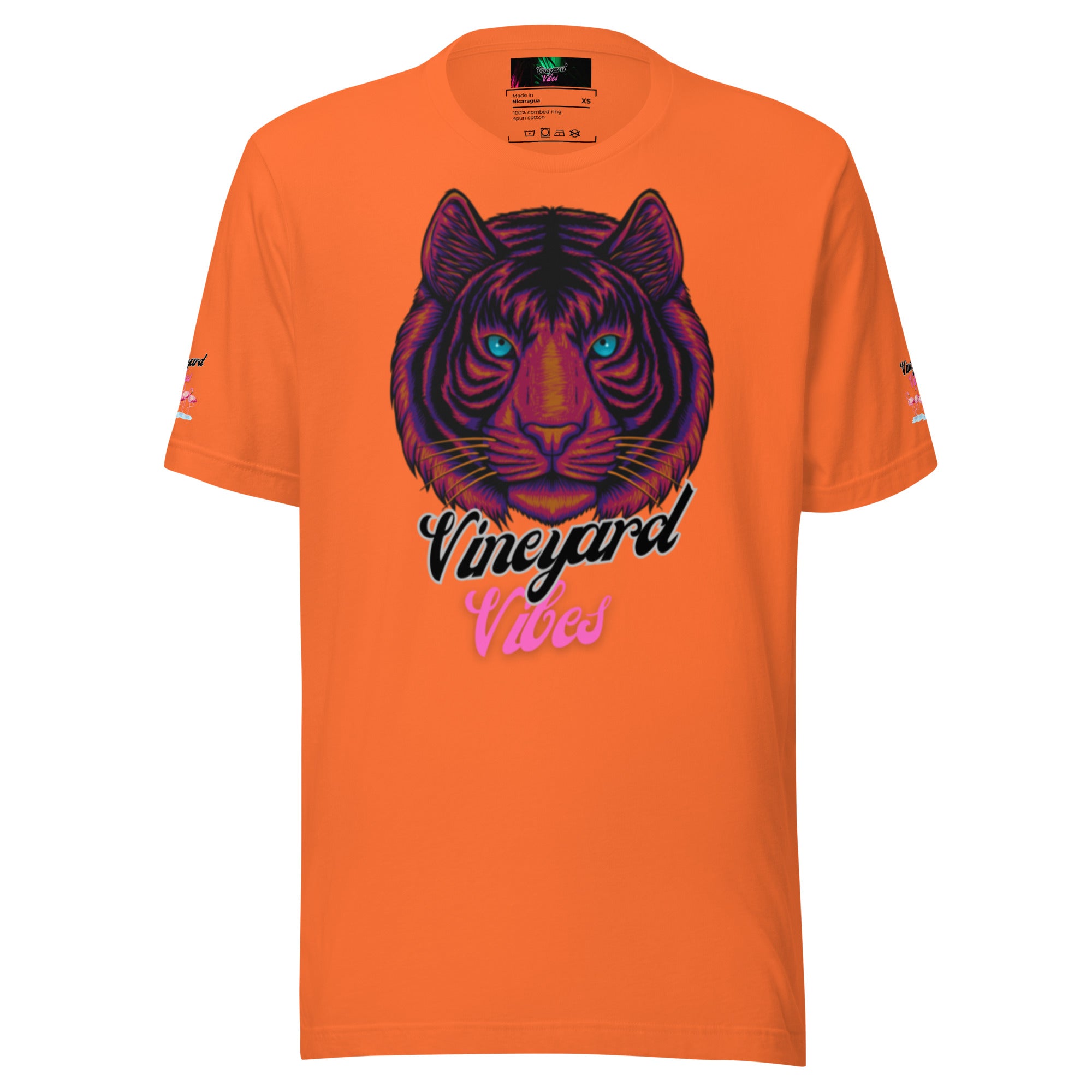 Vineyard Vibes Brand Of The Brave Pink Tiger - Unisex t-shirt
