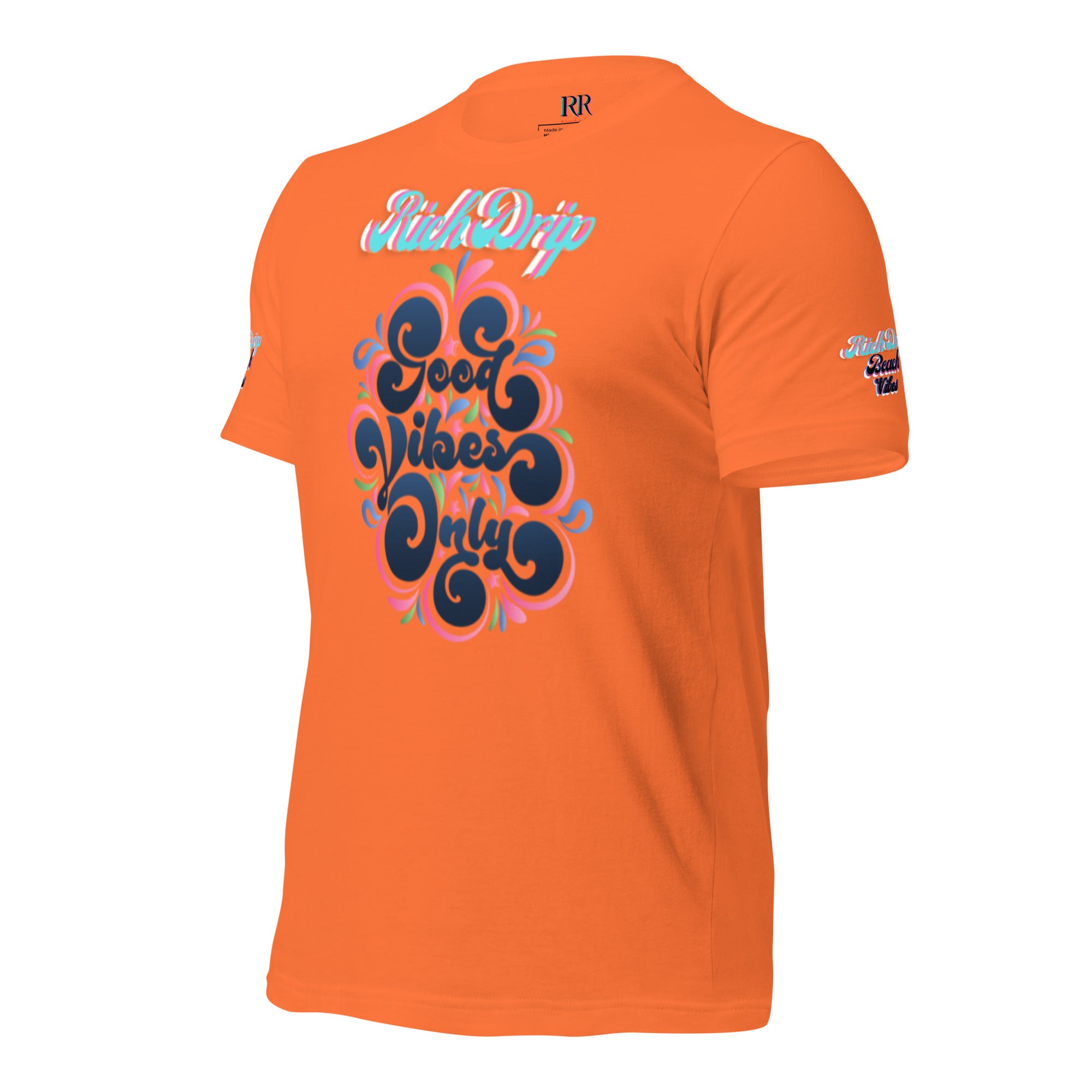 Rich Drip Good Vibes Only Blurple - Pastel Unisex t-shirt