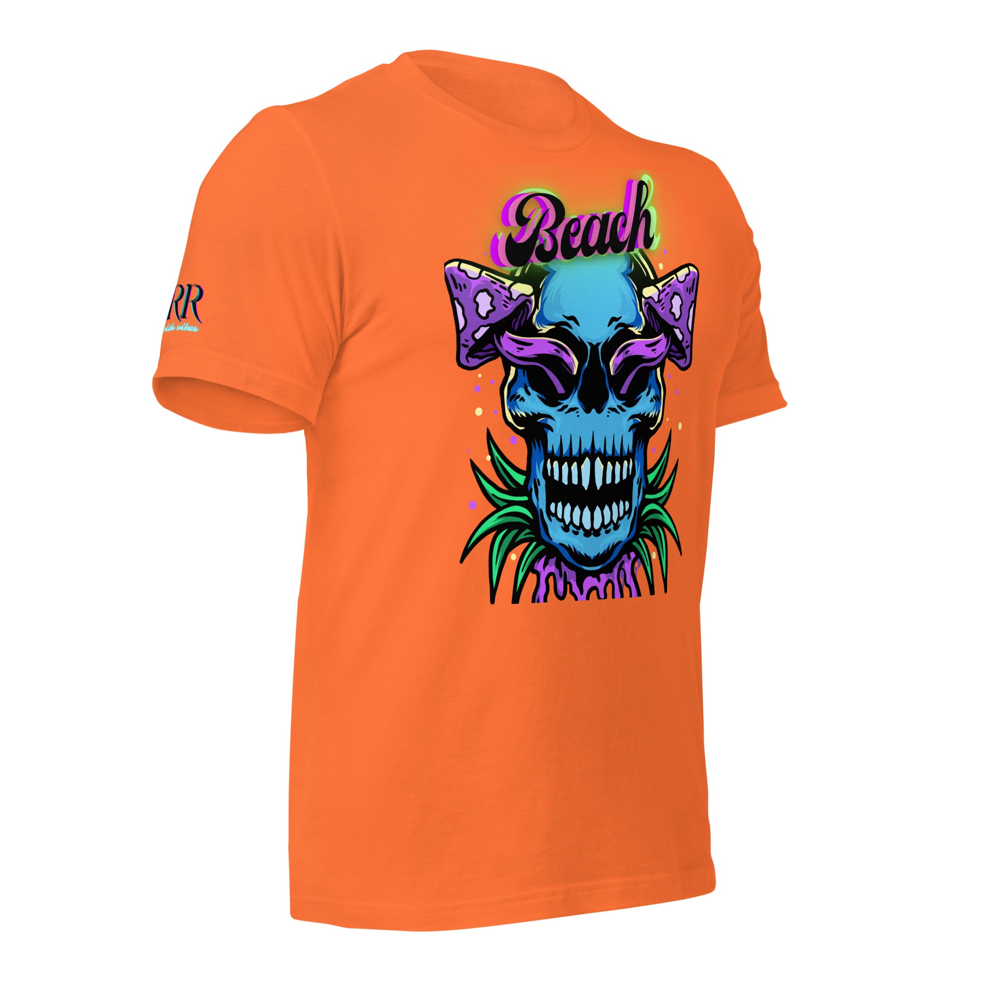 Brand Of The Brave Purple Shroom Skull Vibes - Unisex t-shirt