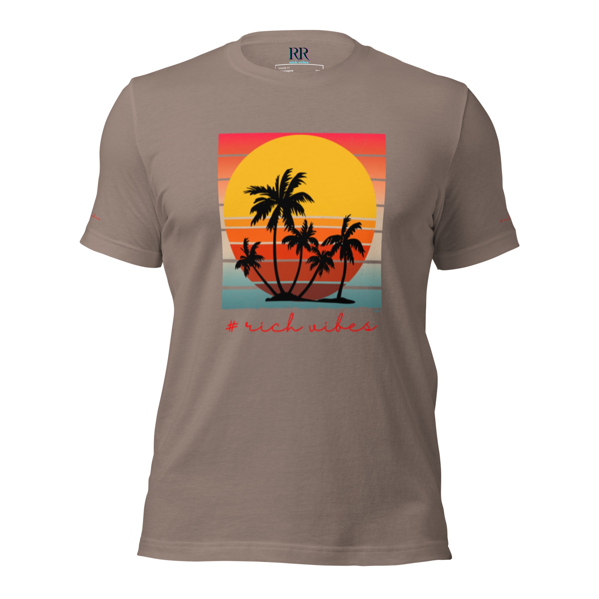 RV5 Sunset Squared Circle - Unisex Staple T-Shirt | Bella + Canvas 3001