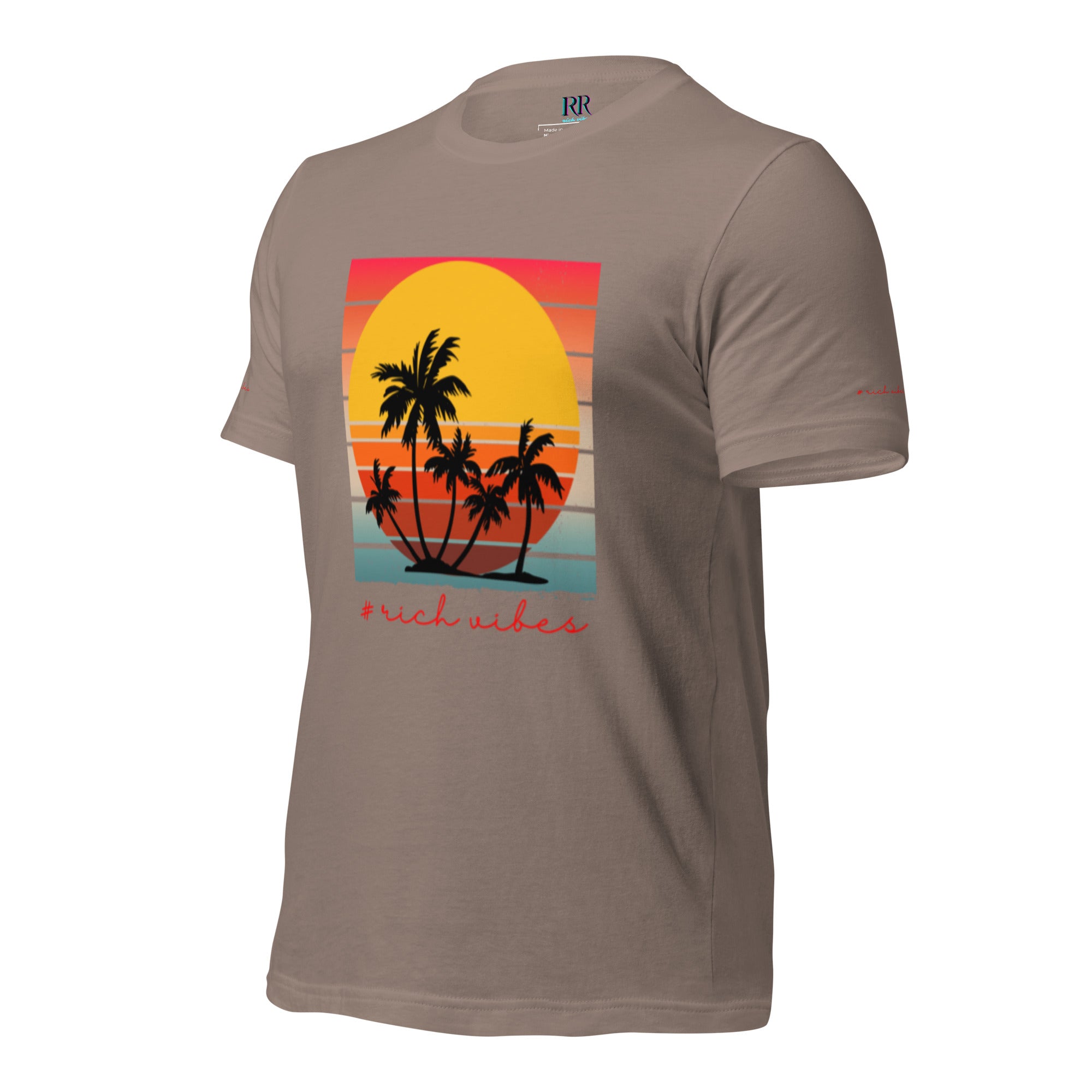RV5 Sunset Squared Circle - Unisex Staple T-Shirt | Bella + Canvas 3001