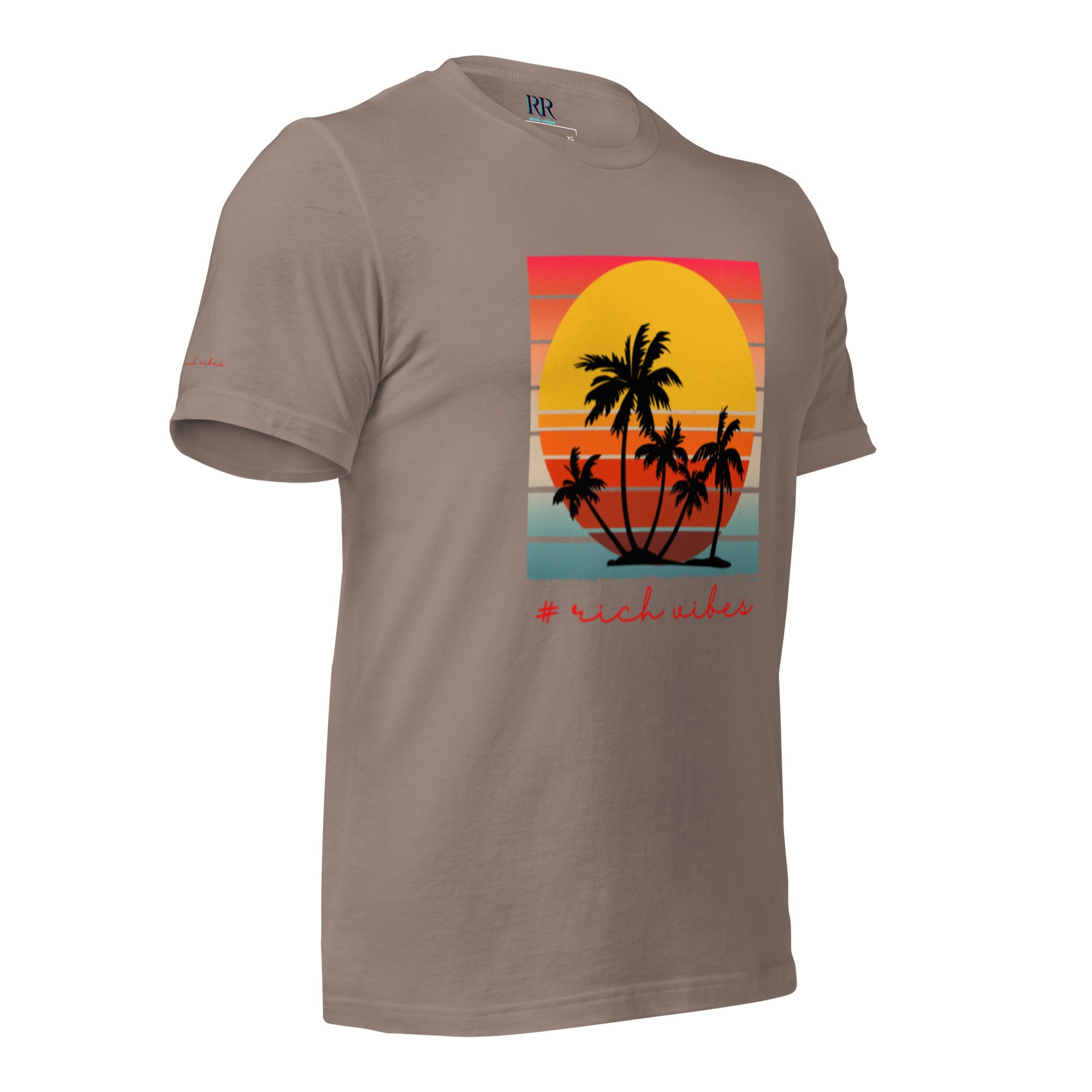 RV5 Sunset Squared Circle - Unisex Staple T-Shirt | Bella + Canvas 3001