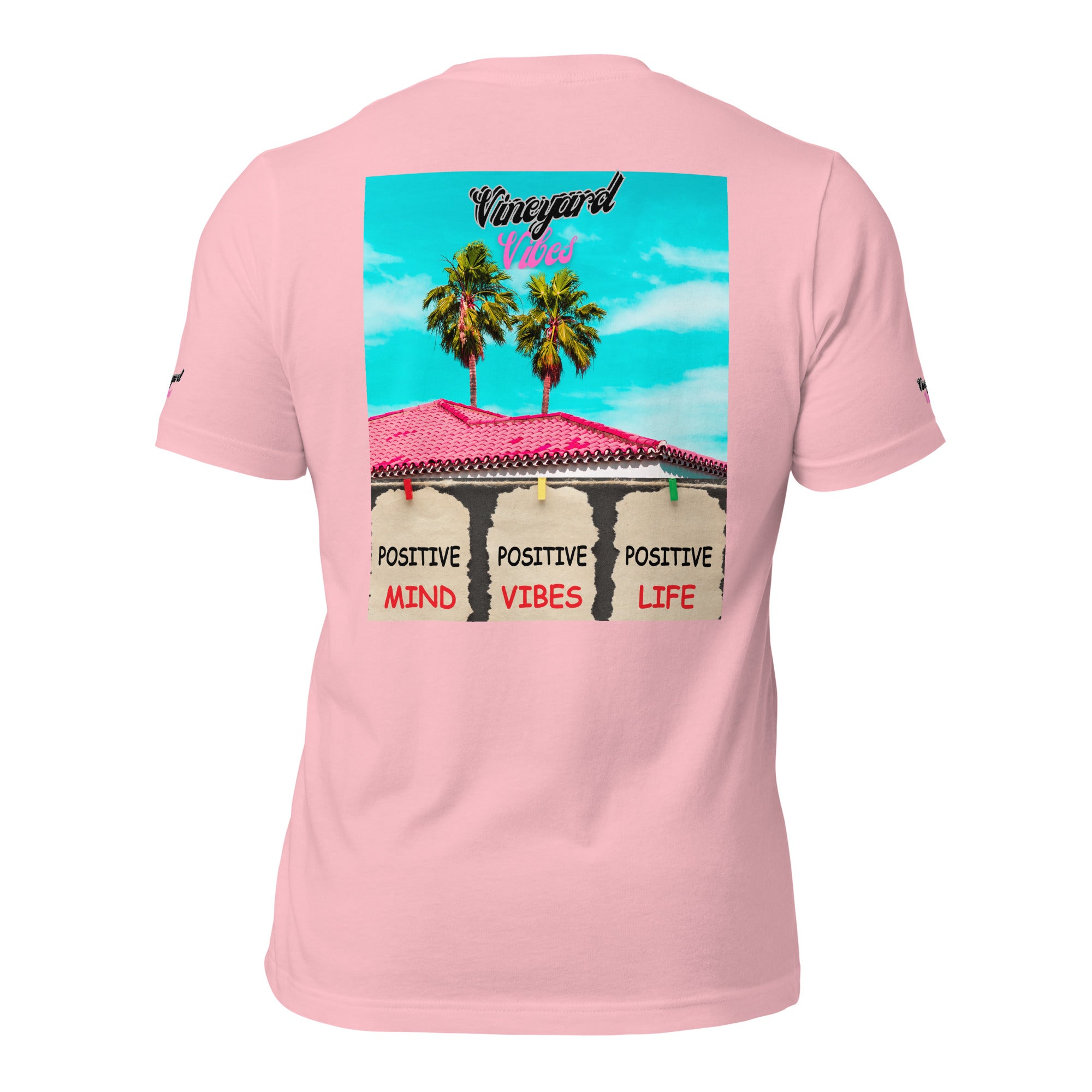 Vineyard Vibes Green Leaf Good Vibes Unisex t-shirt