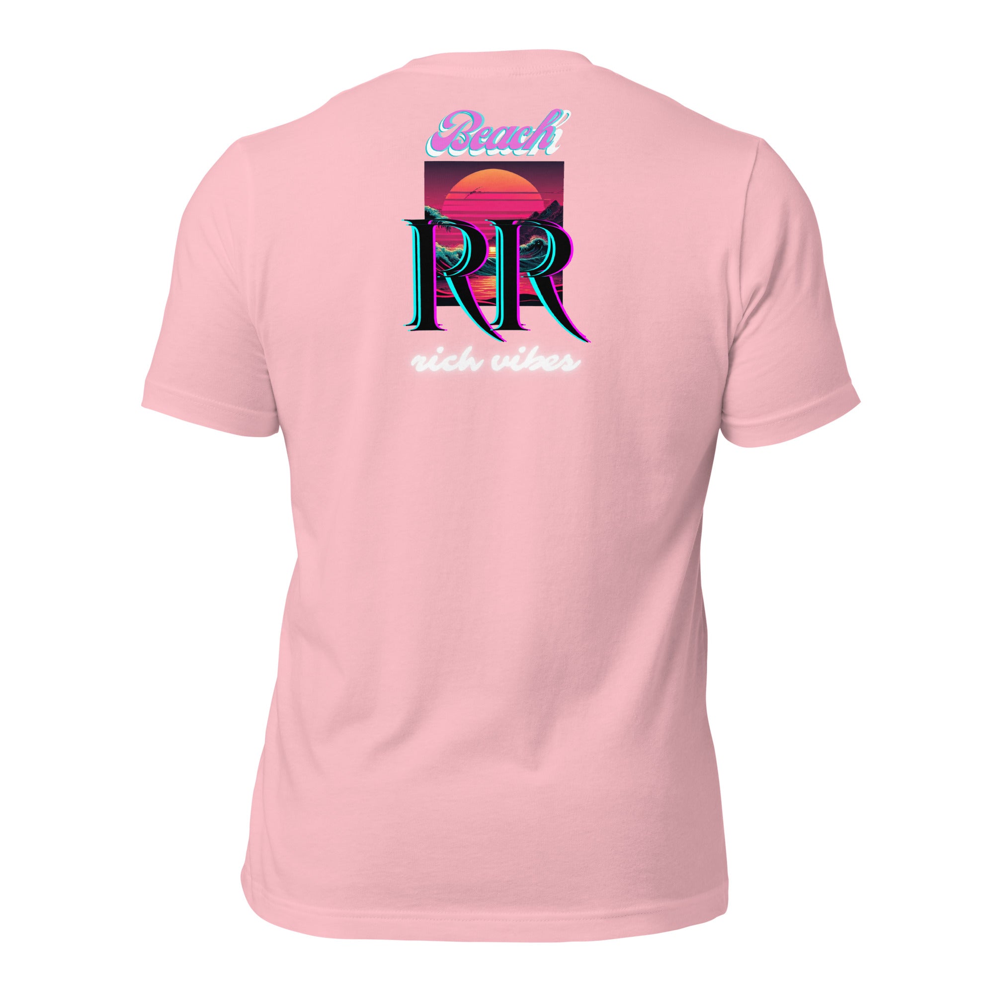 Rich Vibes Purple Sunset Rich Drip 1.0 - Unisex t-shirt