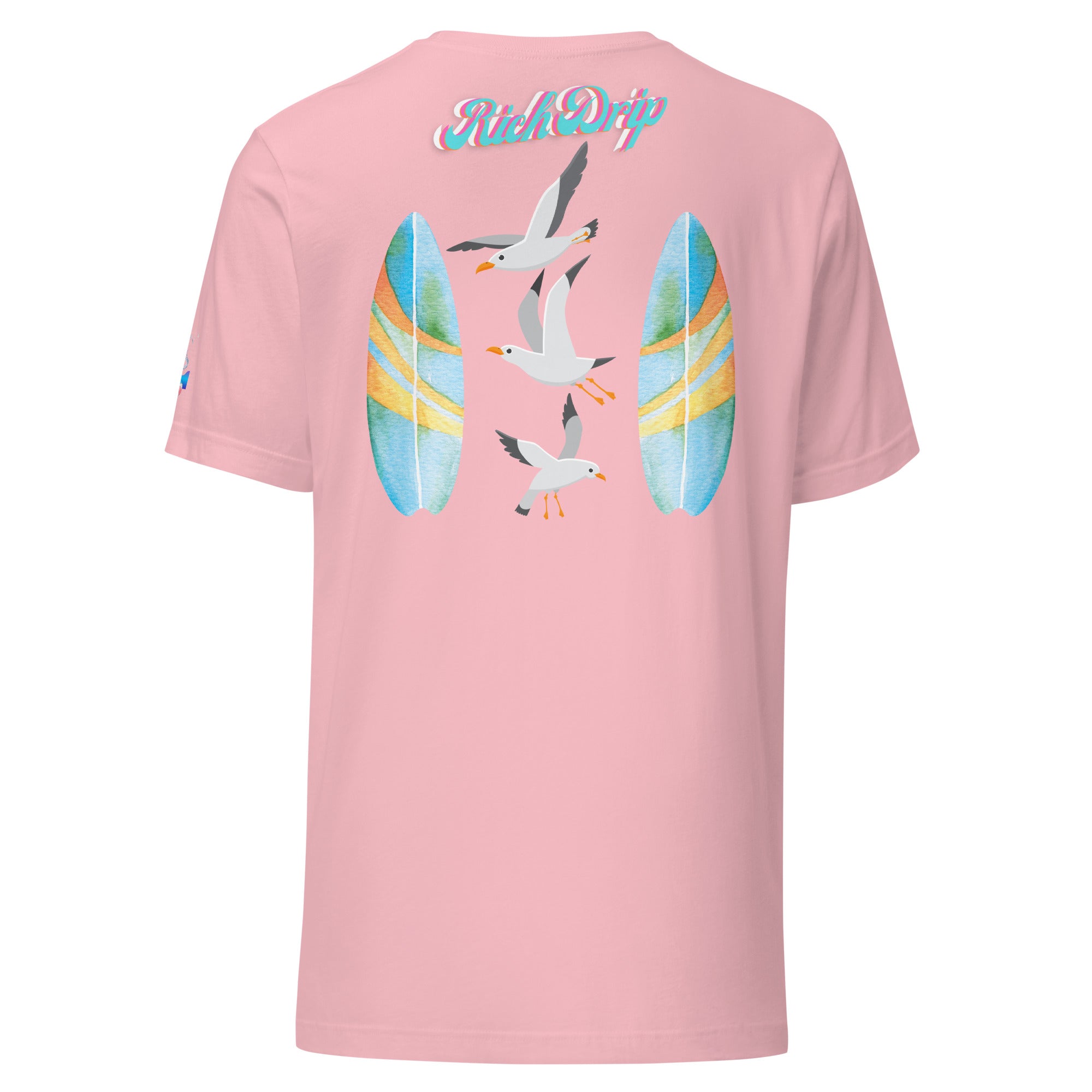 Rich Drip Blue Skies Beach Vibes RR - Unisex t-shirt Pastel