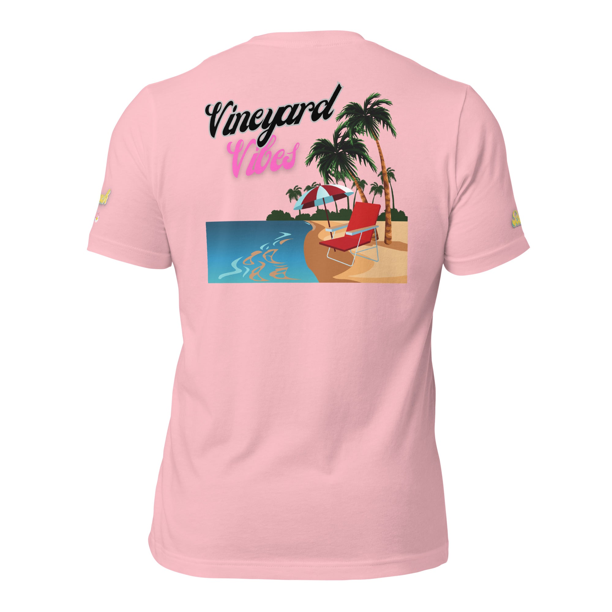 Vineyard Vibes Golden Beach Sun and Sand - Pastel Unisex t-shirt