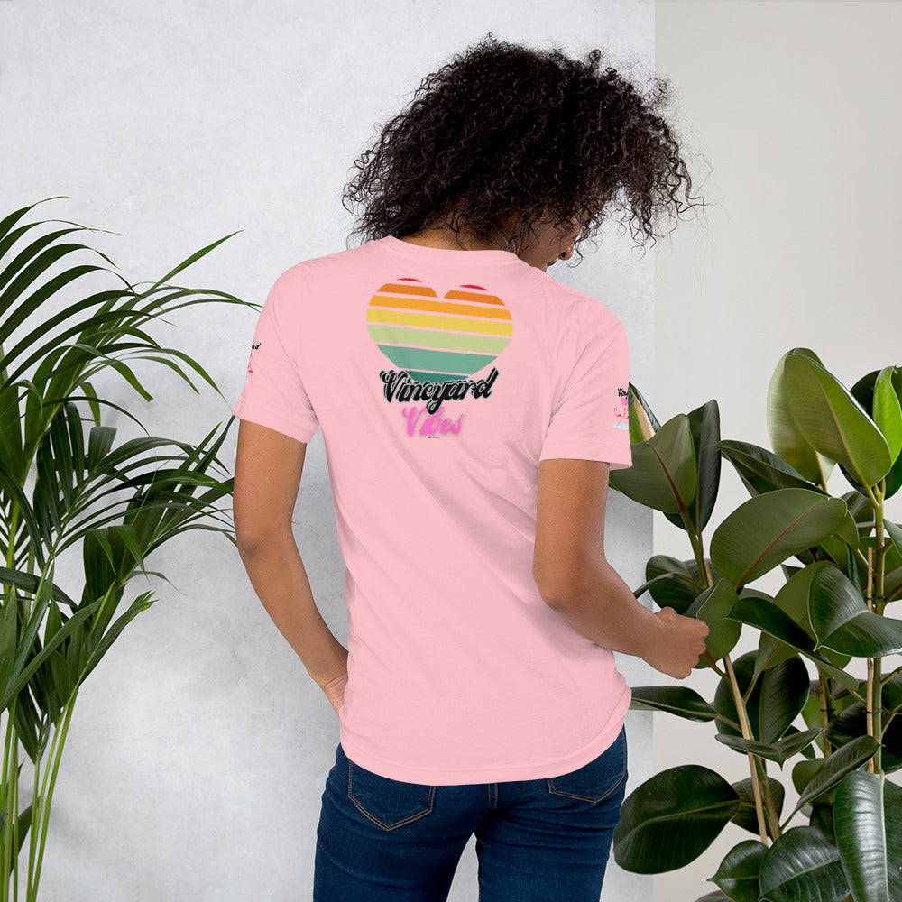 Vineyard Vibes Water Colors Pastel - Unisex t-shirt