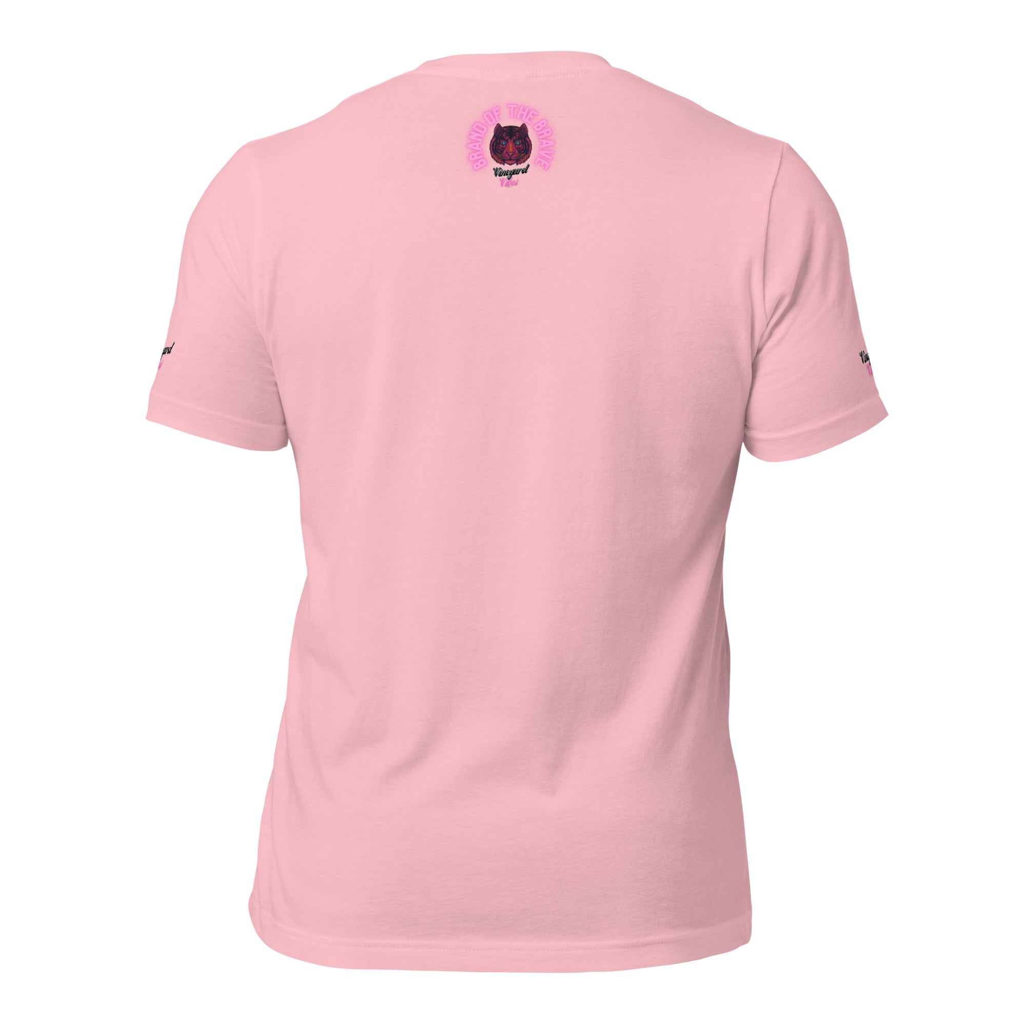 Vineyard Vibes Brand Of The Brave Pink Tiger Pastel - Unisex t-shirt