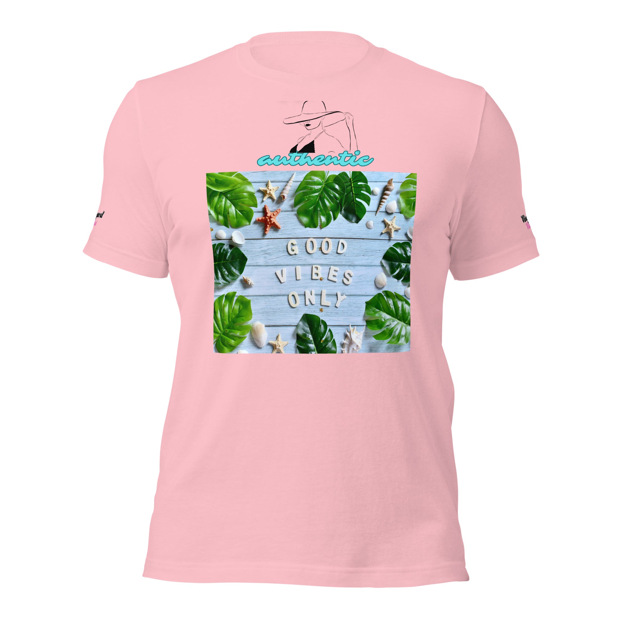 Vineyard Vibes Green Leaf Good Vibes Unisex t-shirt