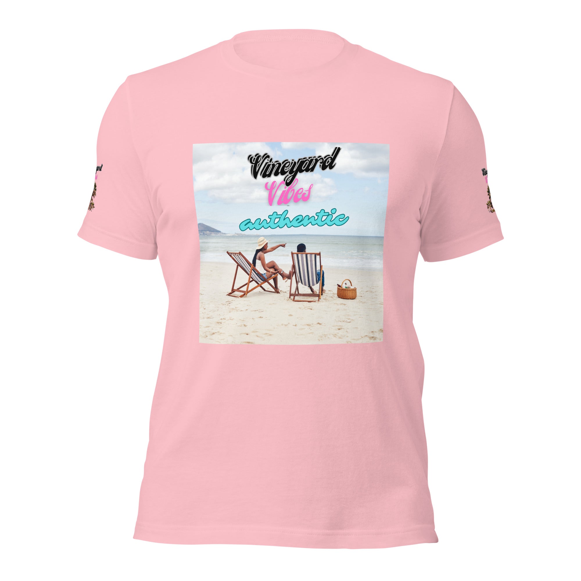 Vineyard Vibes Authentic Beach Front Good Vibes - Unisex t-shirt