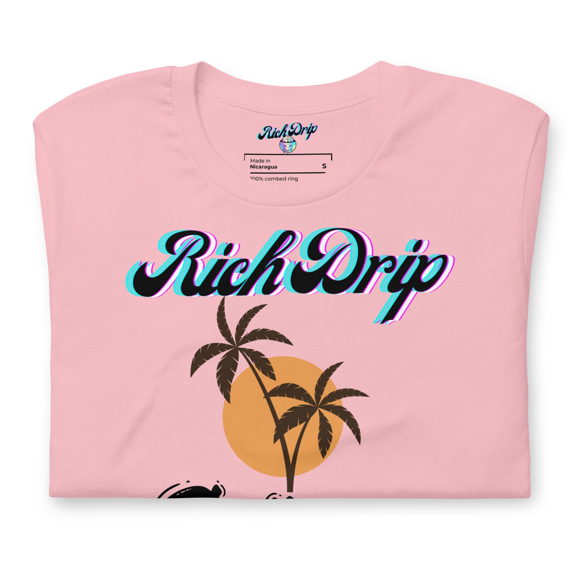 Rich Drip Summer Vibes Logo "Enjoy Every Moment" - Unisex t-shirt