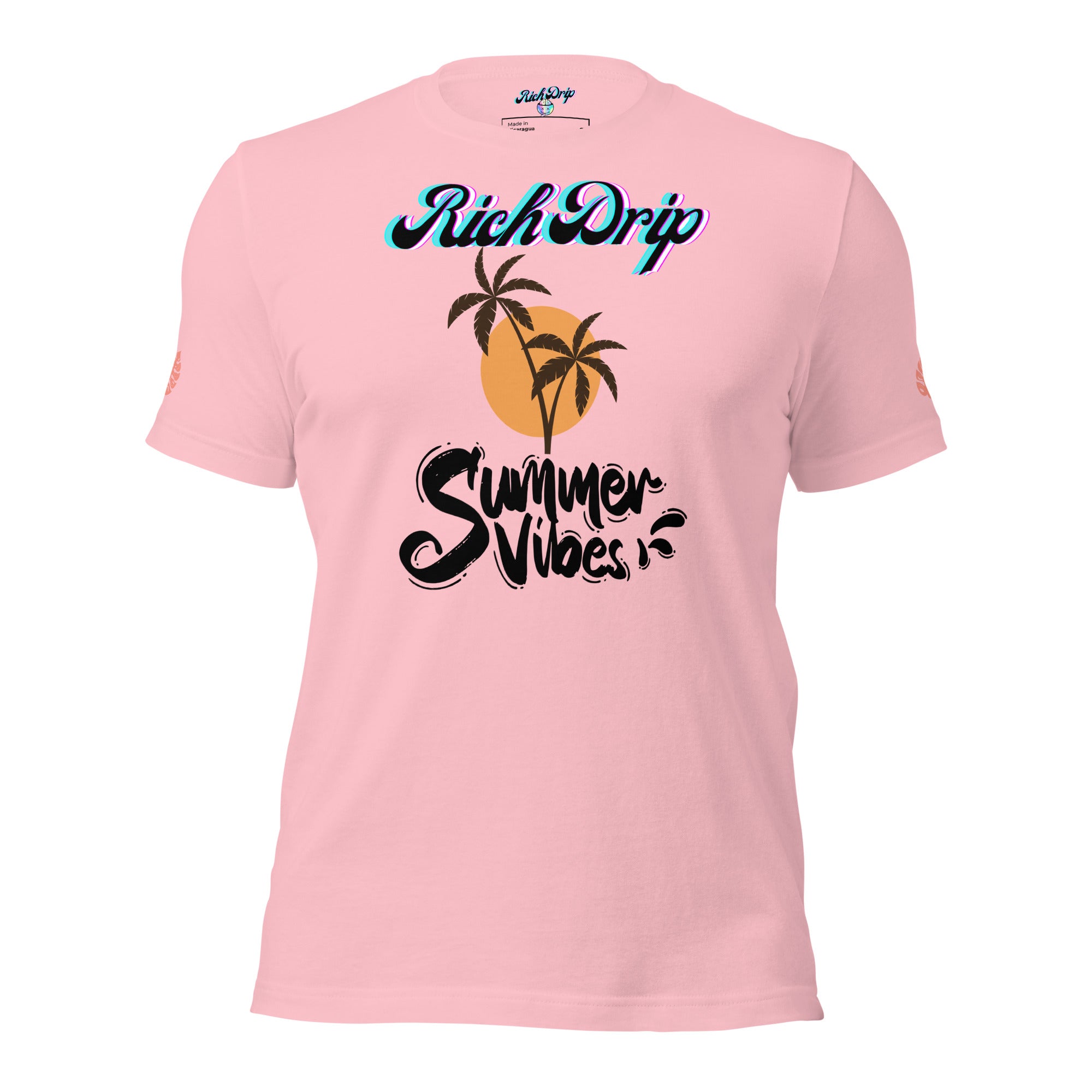 Rich Drip Summer Vibes Logo "Enjoy Every Moment" - Unisex t-shirt