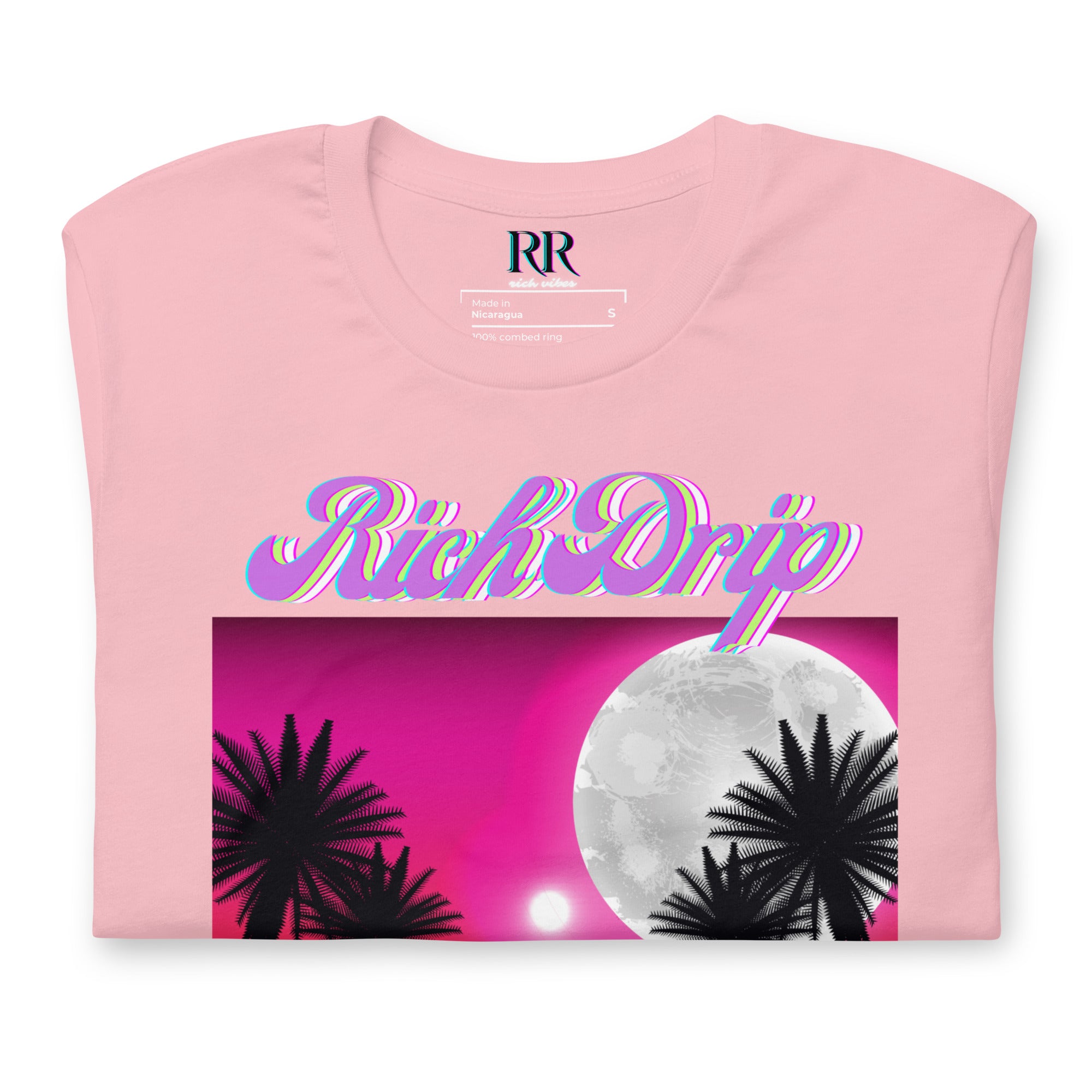 Rich Vibes Purple Sunset Rich Drip 1.0 - Unisex t-shirt