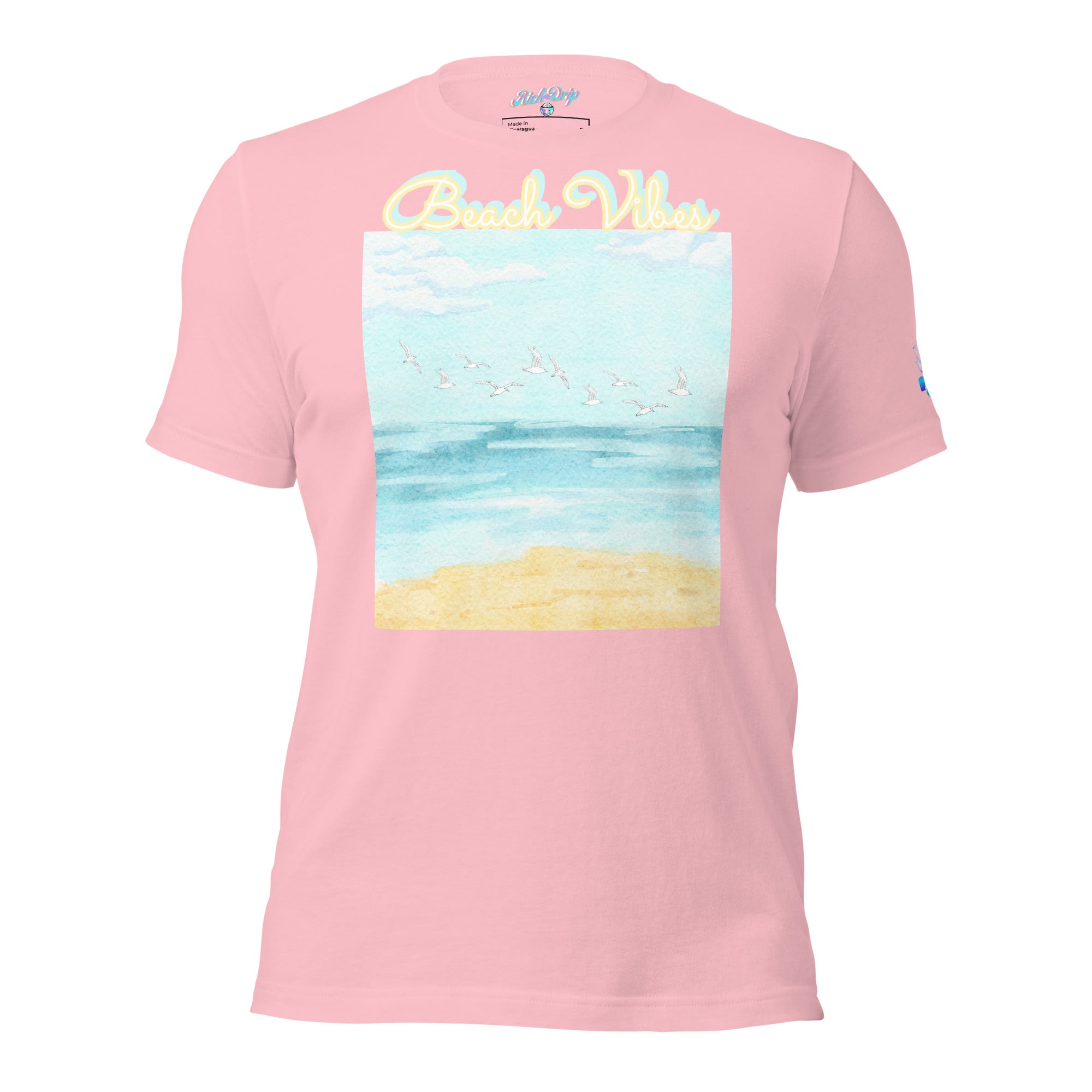 Rich Drip Blue Skies Beach Vibes RR - Unisex t-shirt Pastel