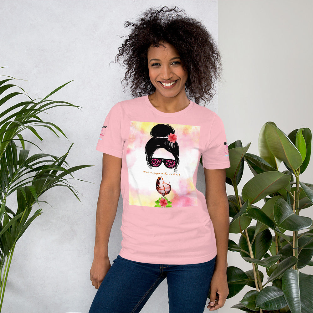 Vineyard Vibes Water Colors Pastel - Unisex t-shirt