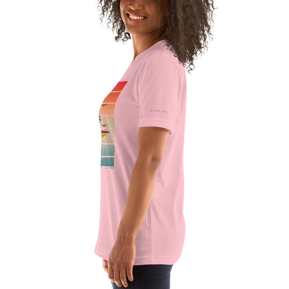 Rich Vibes Vitamin Sea - Unisex Staple T-Shirt | Bella + Canvas 3001 Pastel