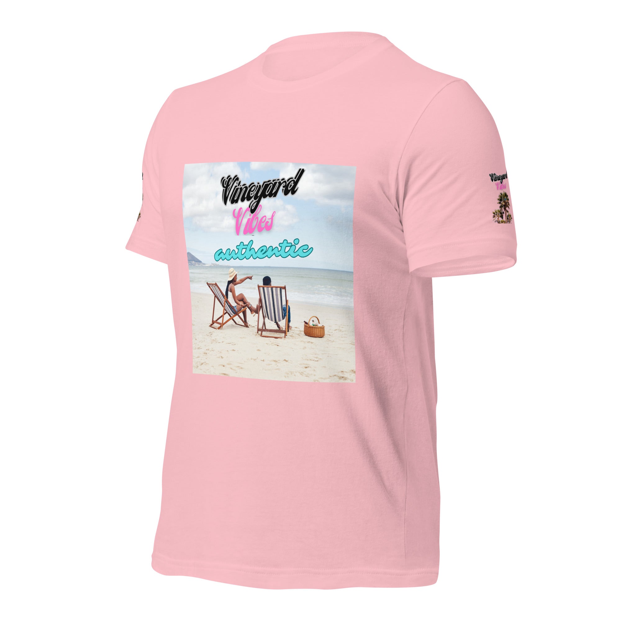 Vineyard Vibes Authentic Beach Front Good Vibes - Unisex t-shirt