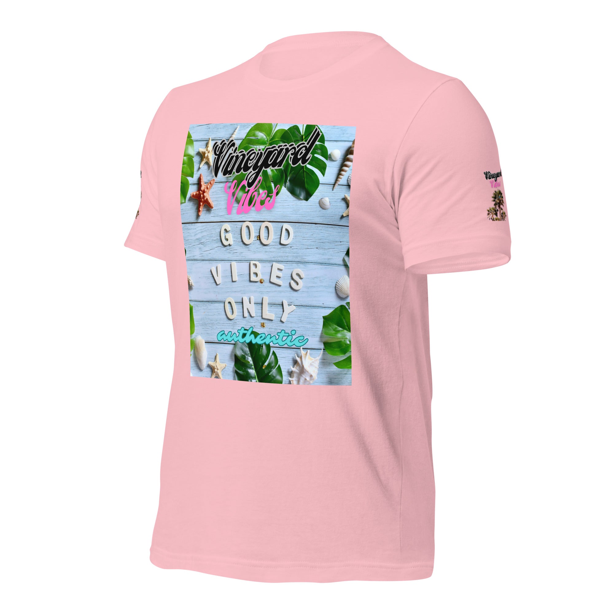 Vineyard Vibes Green Leaf Good Vibes 1.0 - Unisex t-shirt