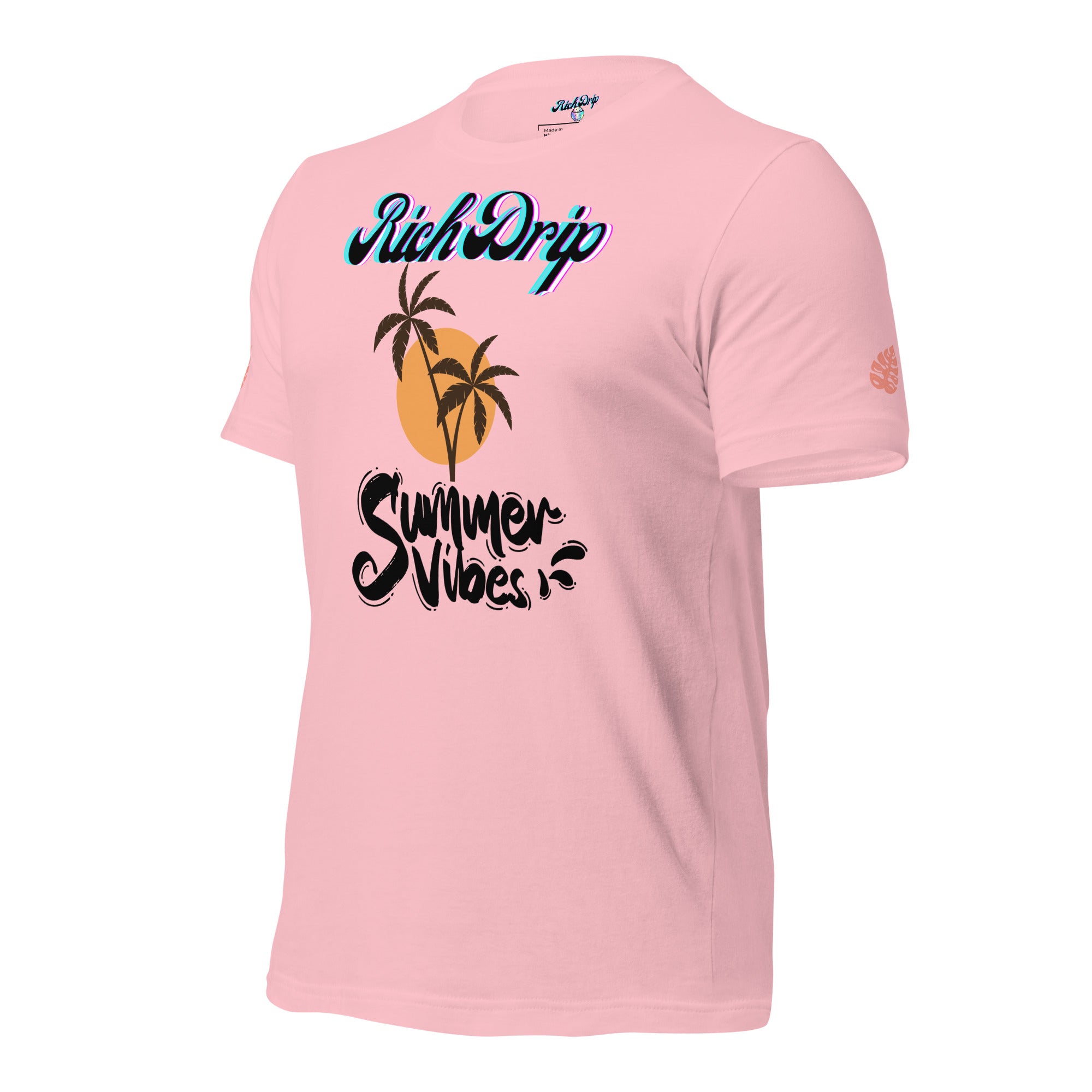 Rich Drip Summer Vibes Logo "Enjoy Every Moment" - Unisex t-shirt