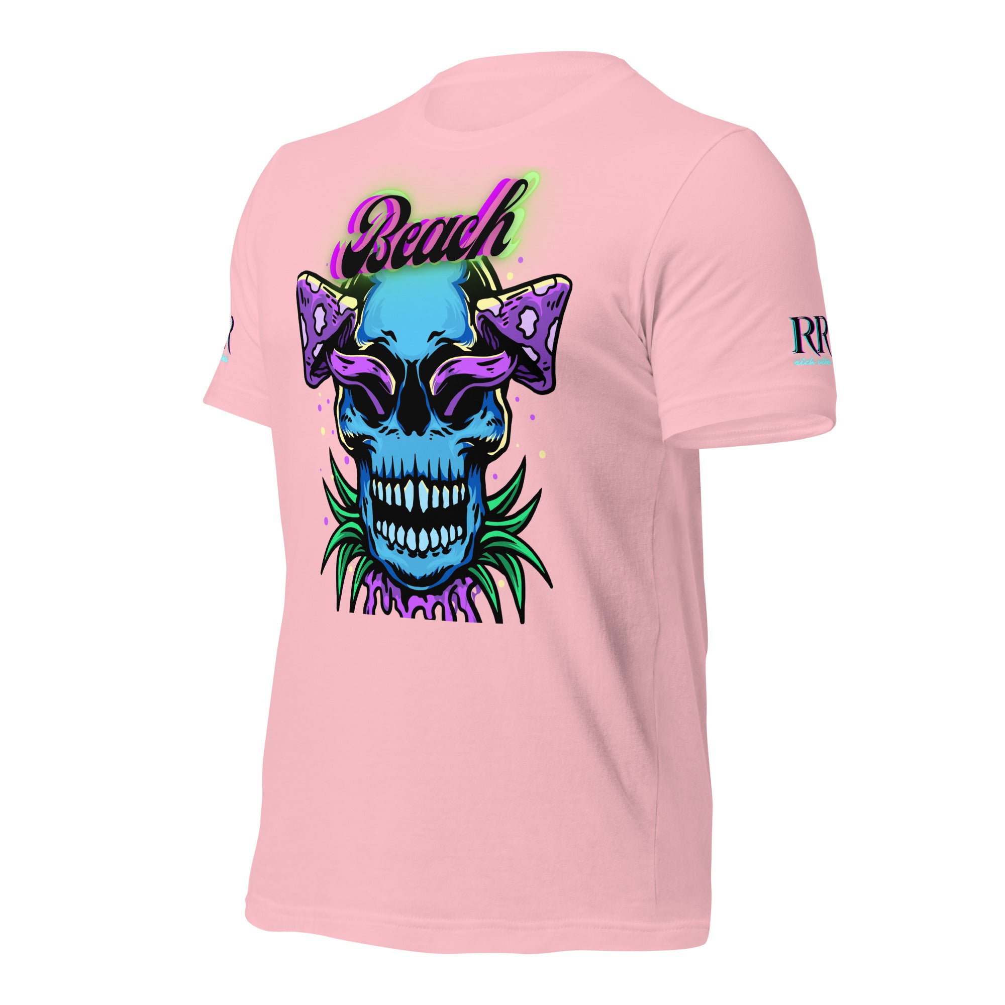 Brand Of The Brave Purple Shroom Skull Vibes - Unisex t-shirt