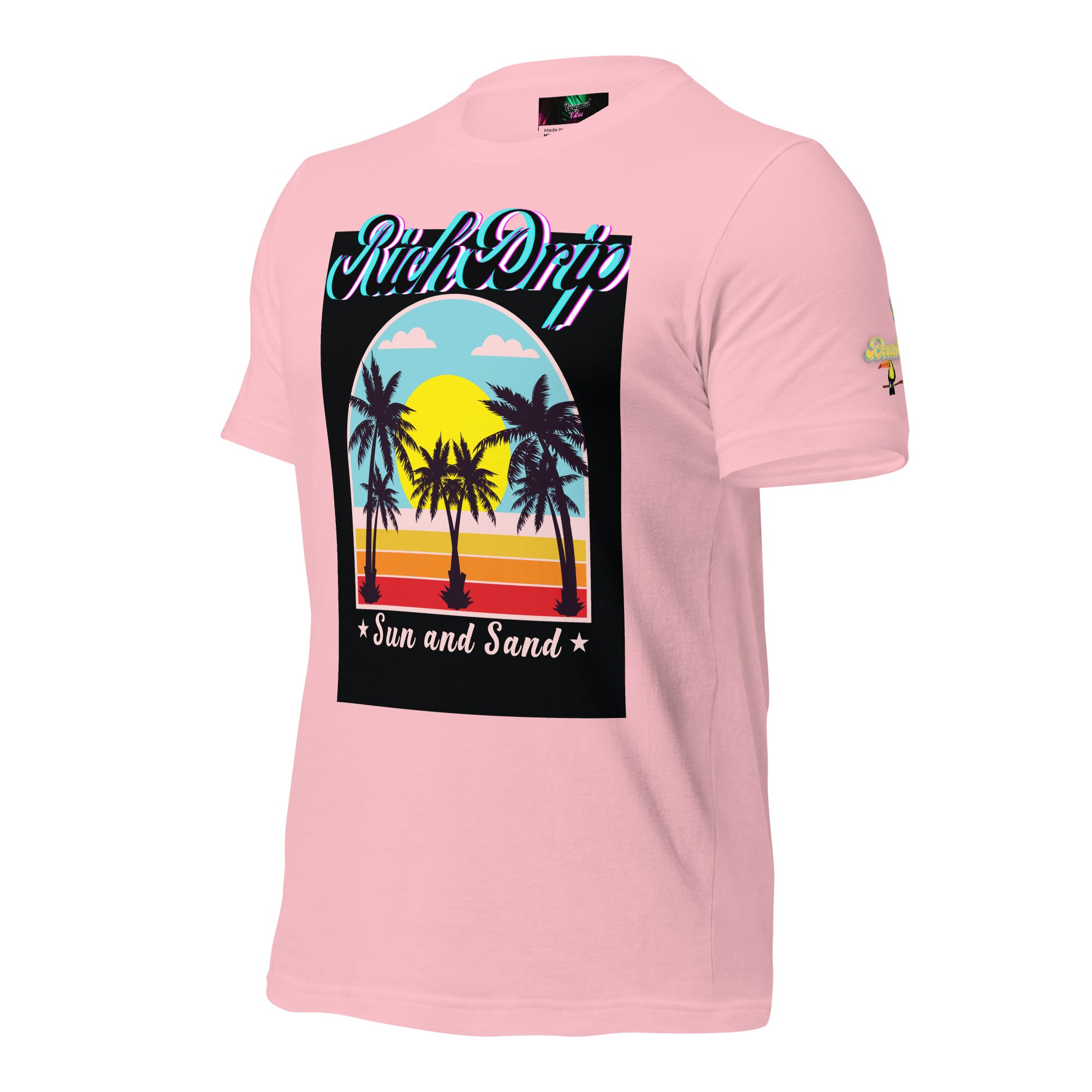 Rich Drip RR Golden Beach Sun and Sand - Unisex t-shirt