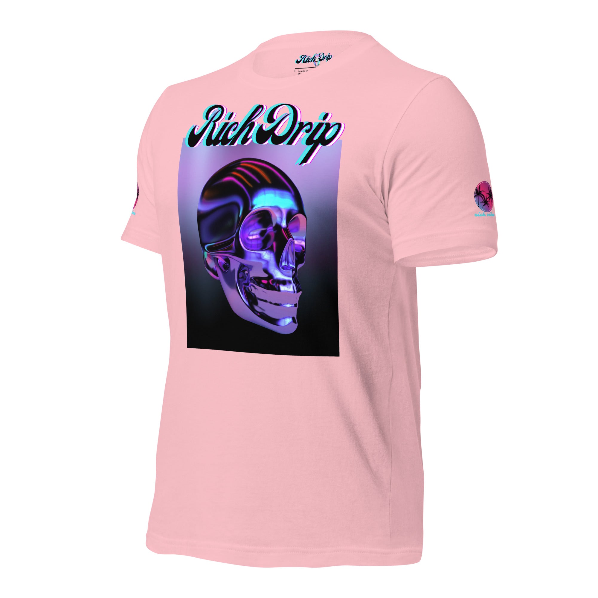 Rich Drip Drippy Metal Skull 2.0 - Unisex t-shirt