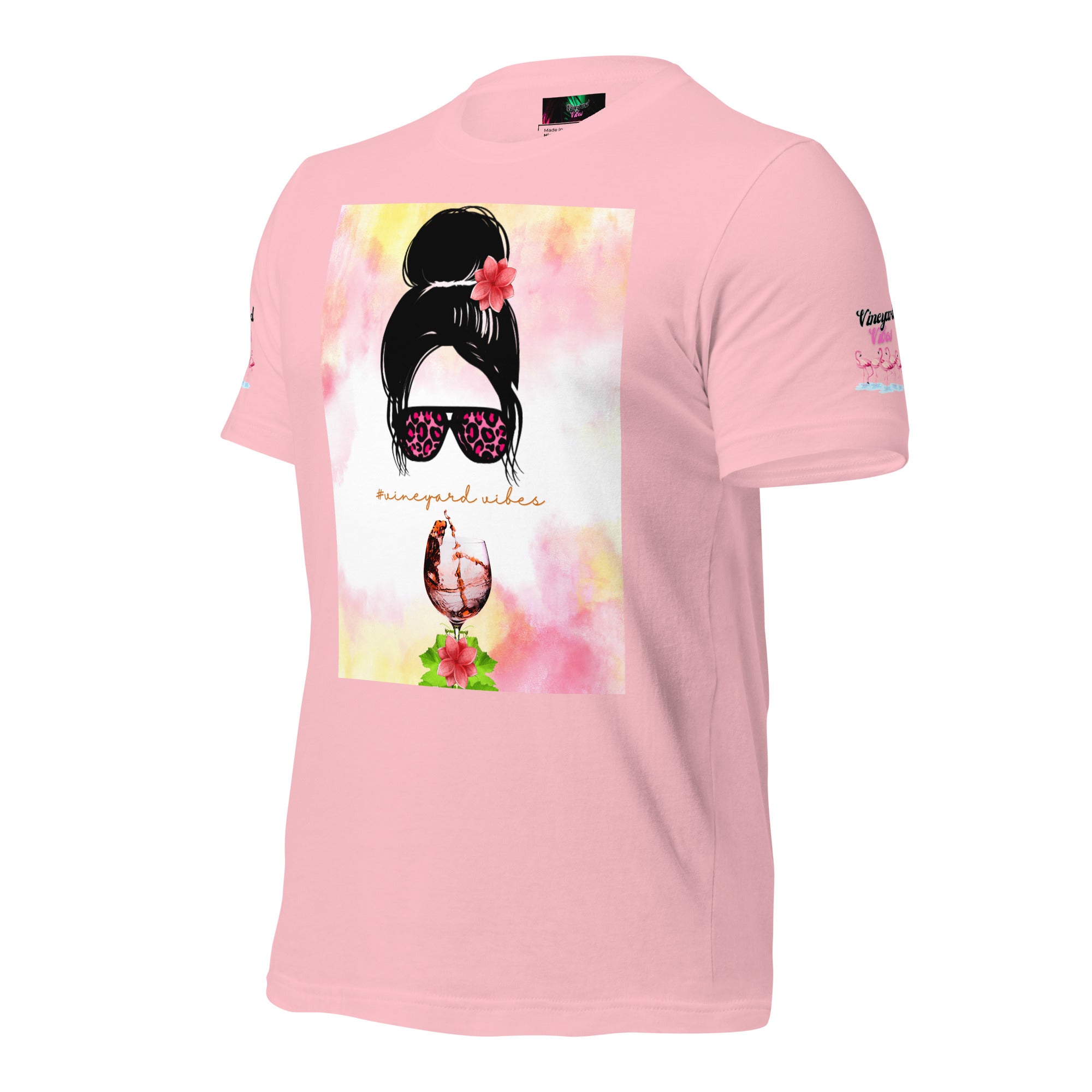 Vineyard Vibes Water Colors Pastel - Unisex t-shirt