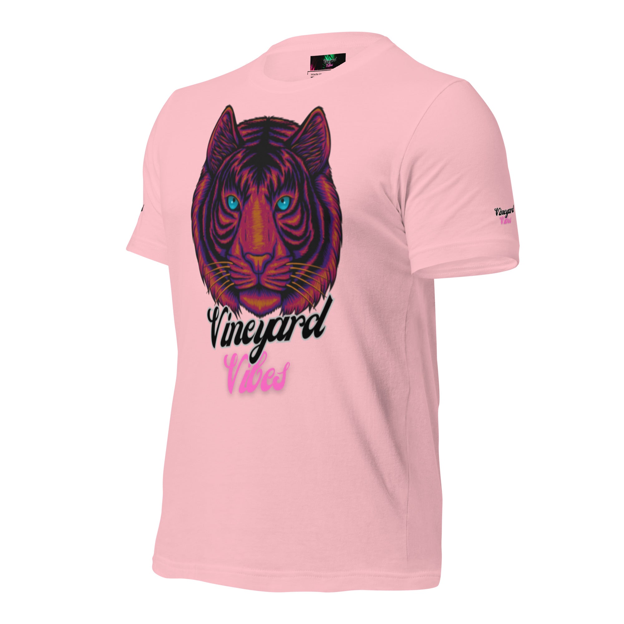 Vineyard Vibes Brand Of The Brave Pink Tiger Pastel - Unisex t-shirt