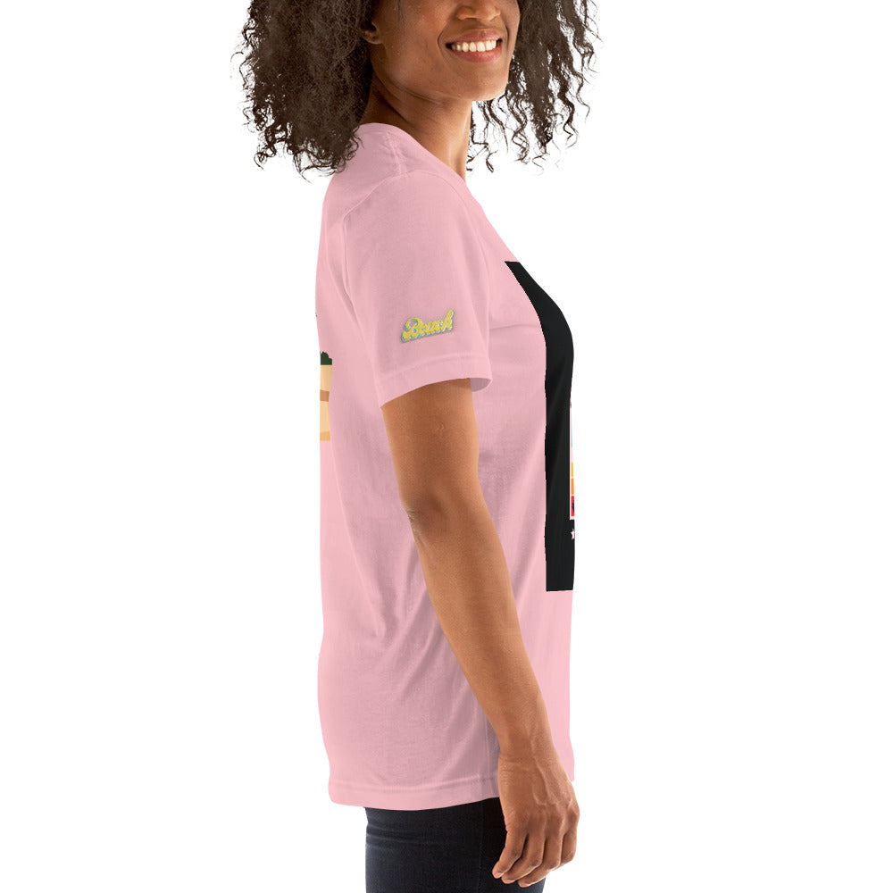 Vineyard Vibes Golden Beach Sun and Sand - Pastel Unisex t-shirt