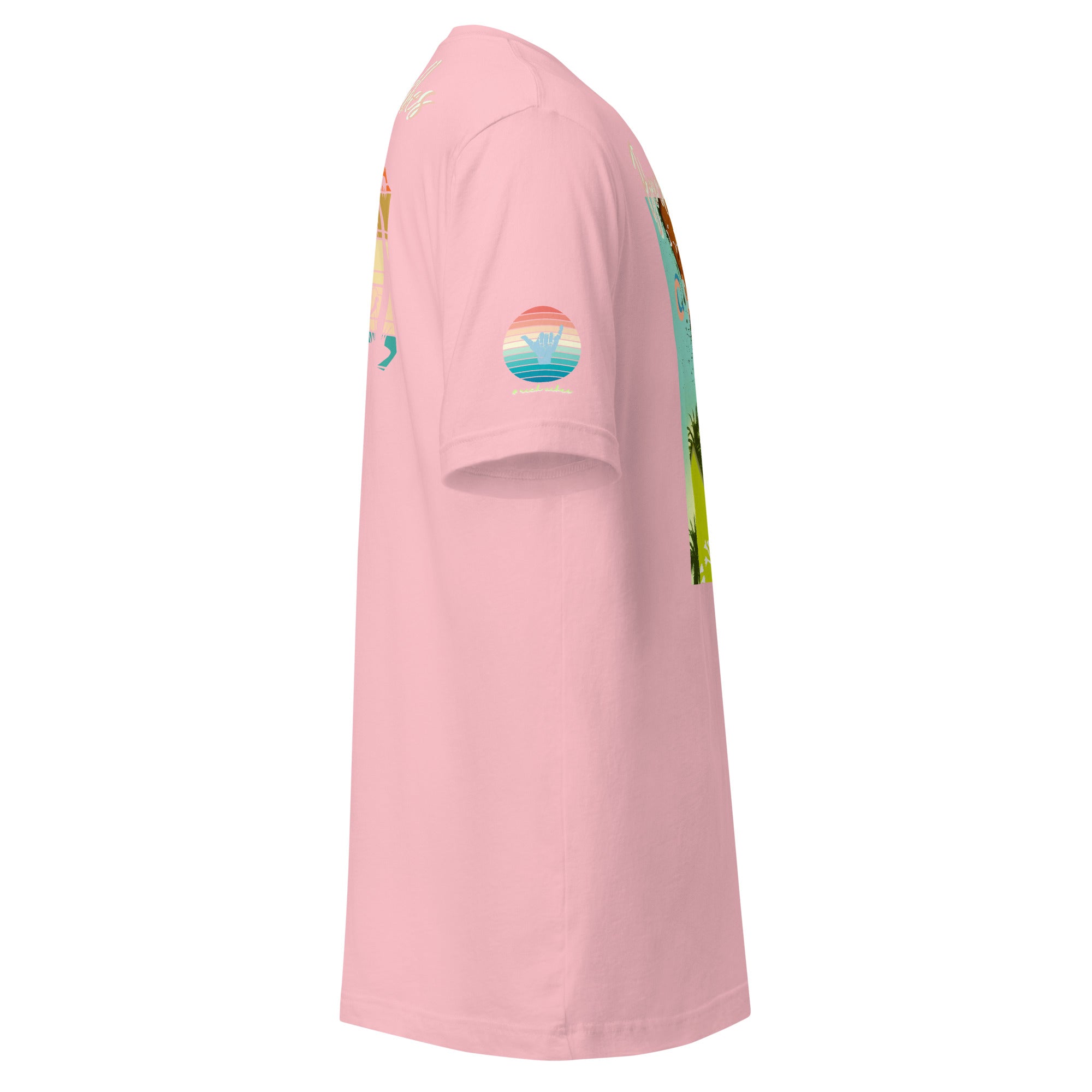 Sunset Vibes Beach Surf Creation 1.0 - Unisex t-shirt Pastel