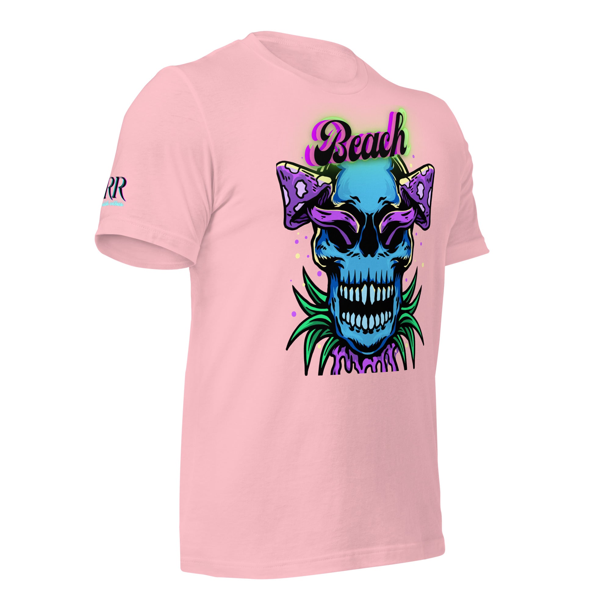 Brand Of The Brave Purple Shroom Skull Vibes - Unisex t-shirt