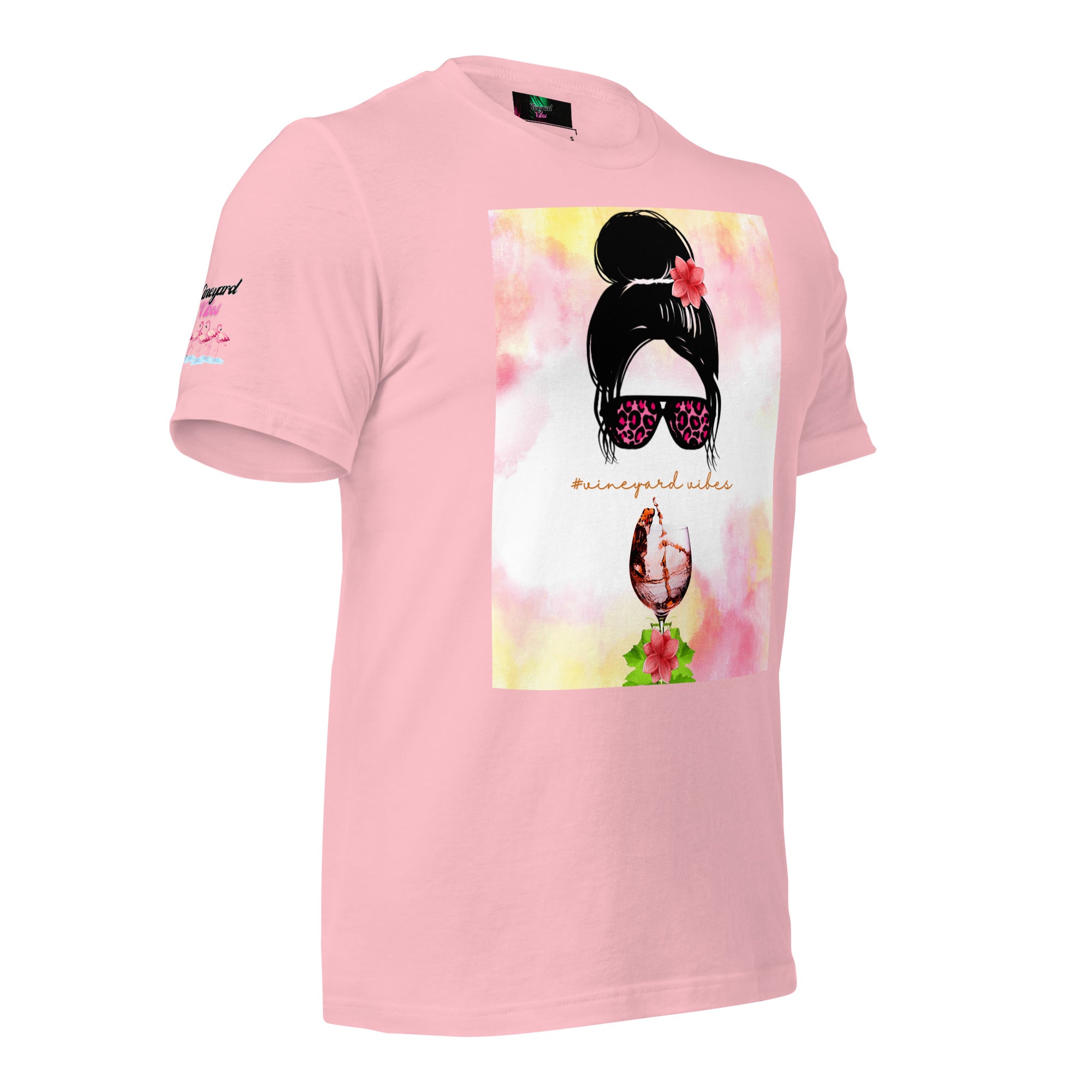 Vineyard Vibes Water Colors Pastel - Unisex t-shirt