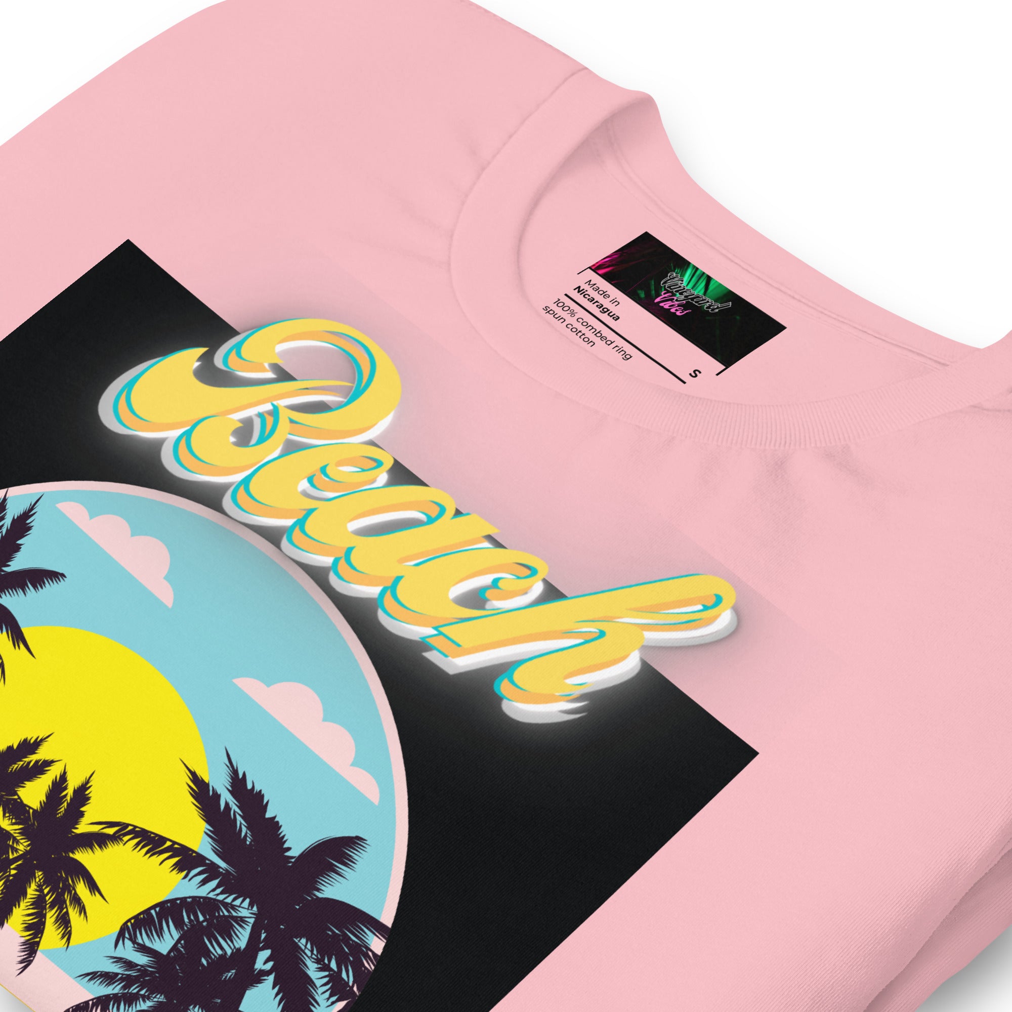 Vineyard Vibes Golden Beach Sun and Sand - Pastel Unisex t-shirt