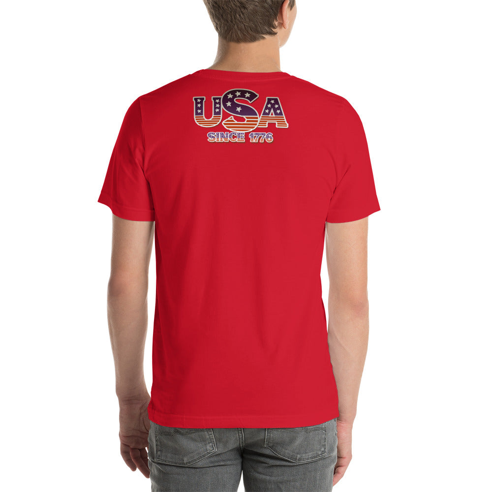 Rich Vibes USA Born On July 4TH 1776 - Unisex t-shirt